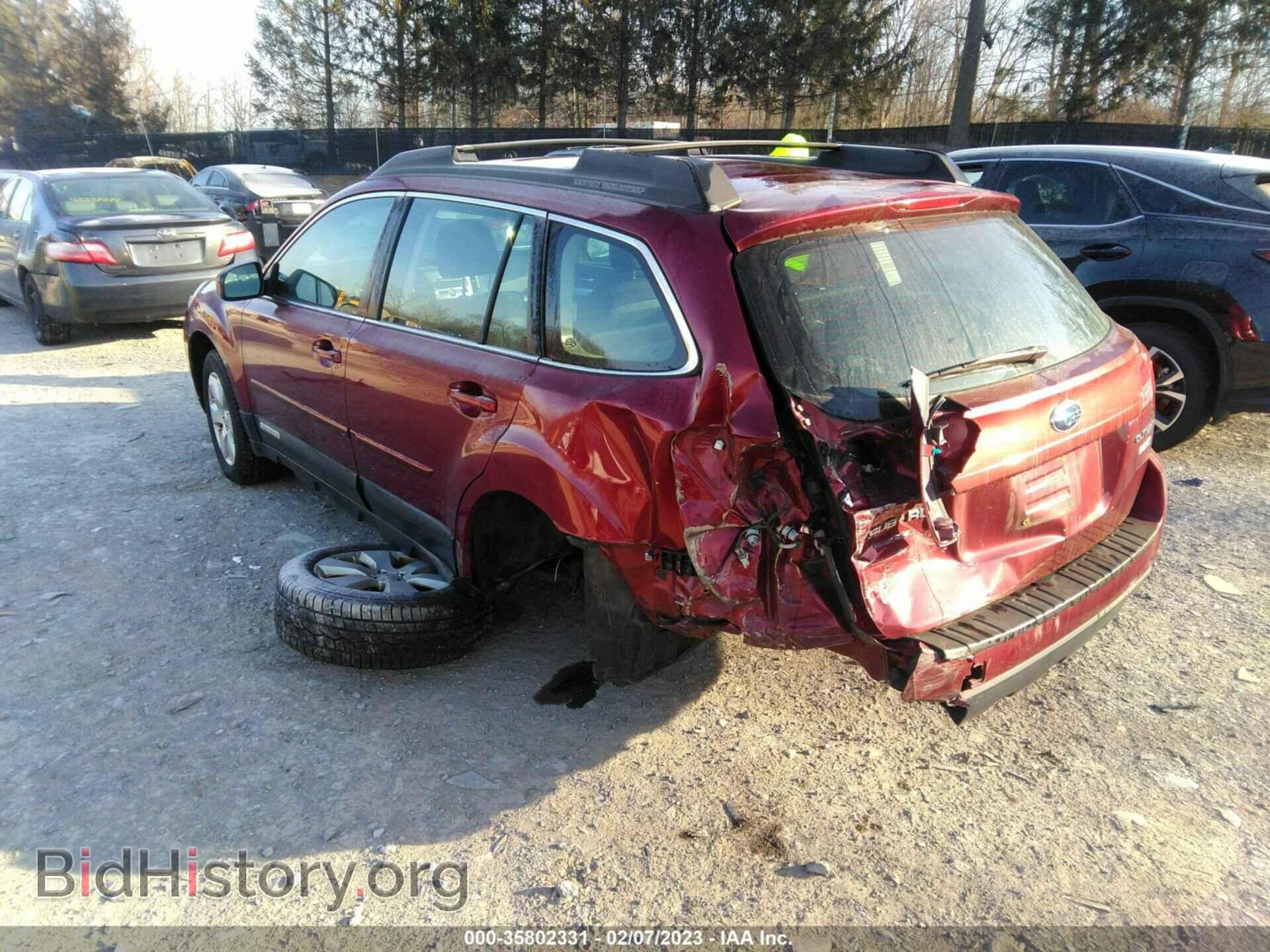 2012 SUBARU OUTBACK - VIN: 4S4BRBAC4C3207038 - Фото 3