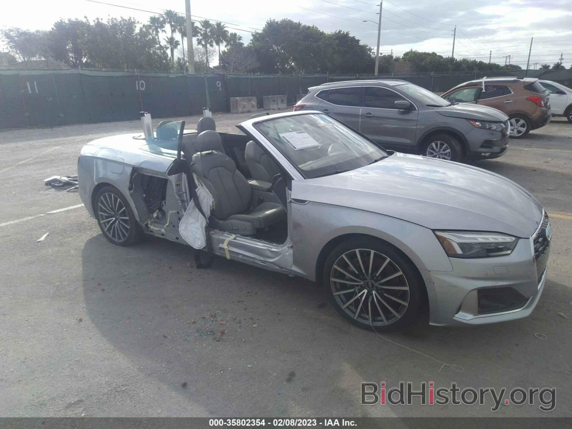 Photo WAUYAGF57MN007349 - AUDI A5 CABRIOLET 2021