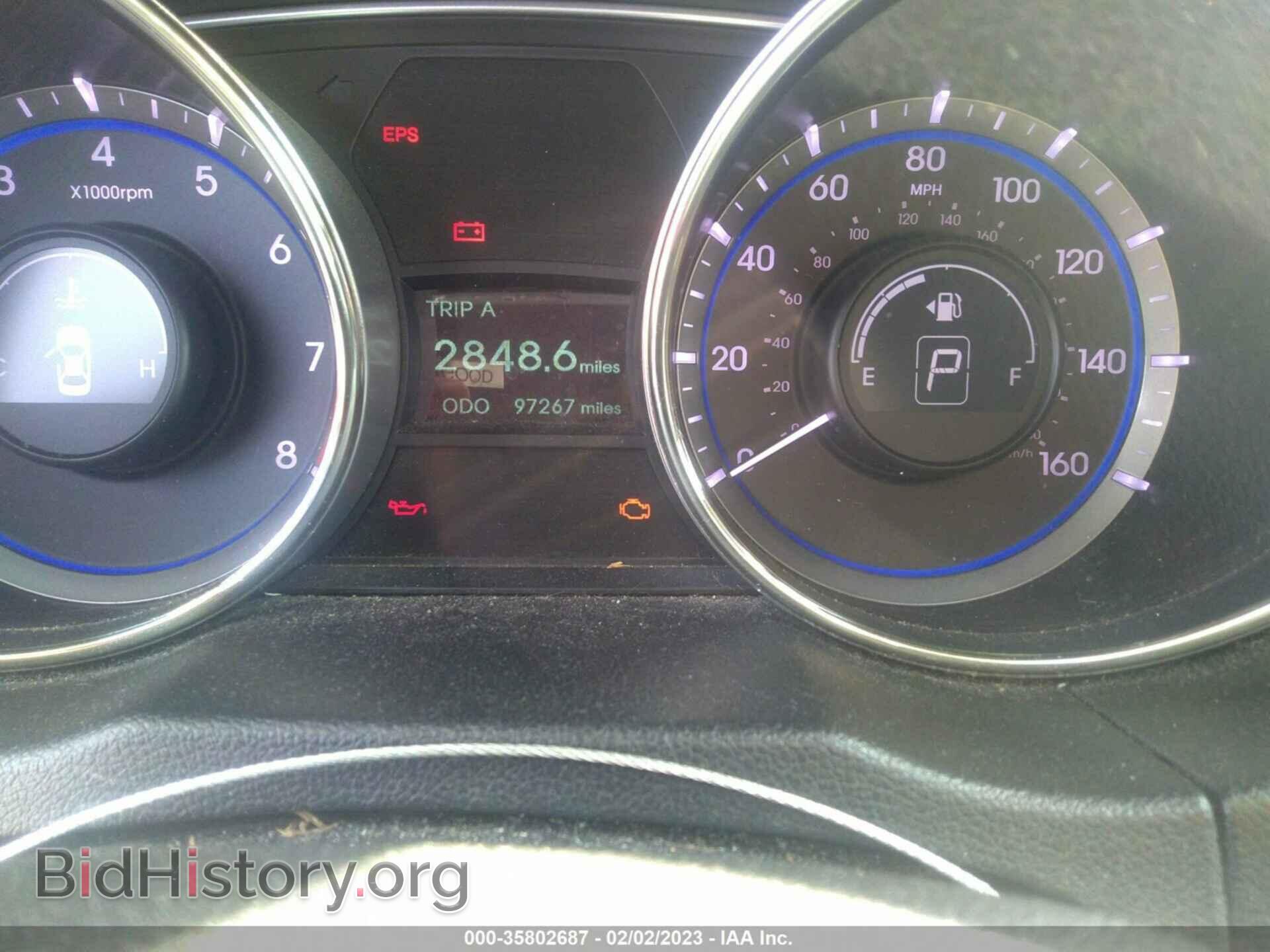 2012 HYUNDAI SONATA - VIN: 5NPEB4AC5CH369721 - Фото 7