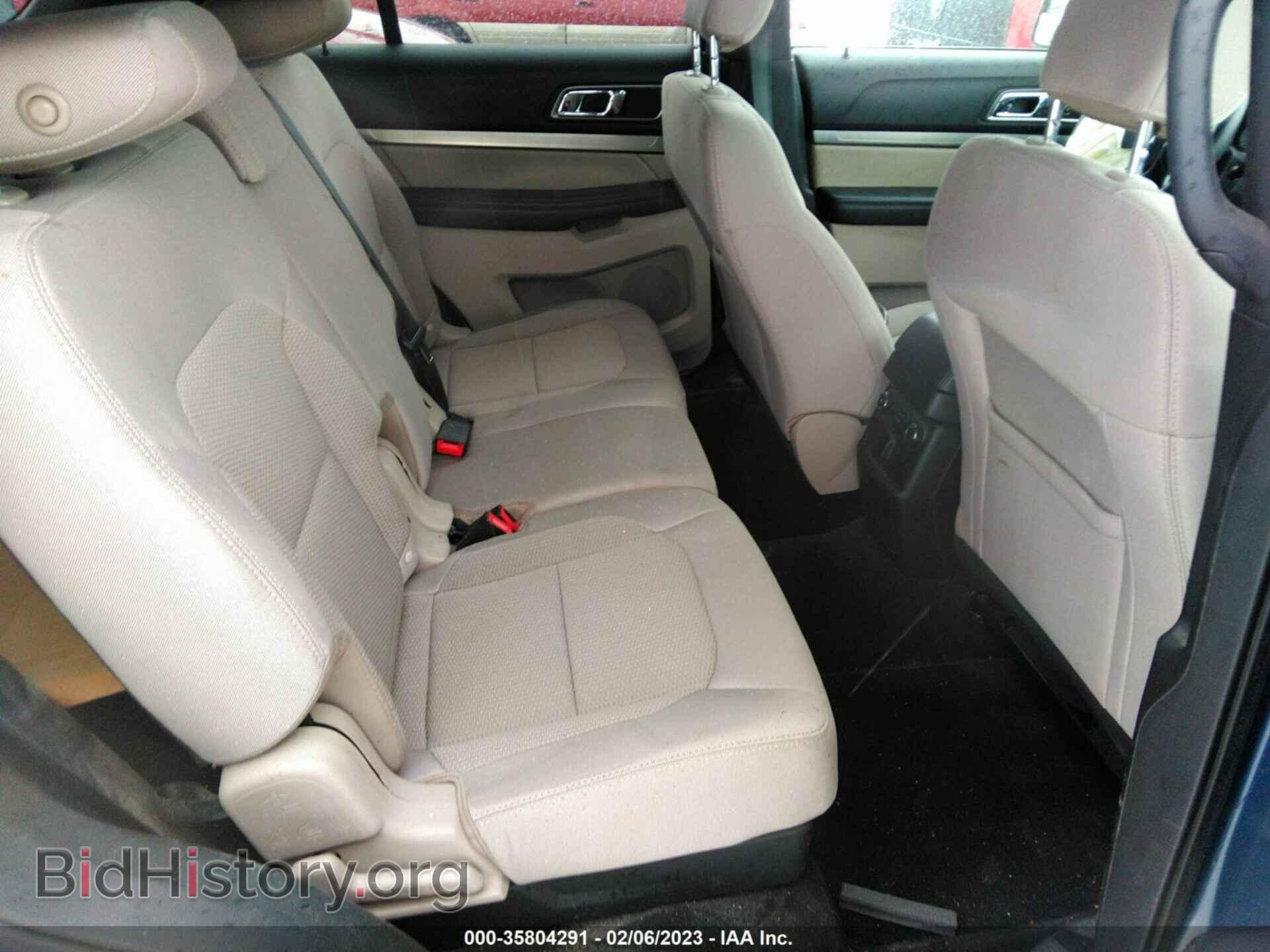 2018 FORD EXPLORER - VIN: 1FM5K8D80JGB11697 - Фото 8