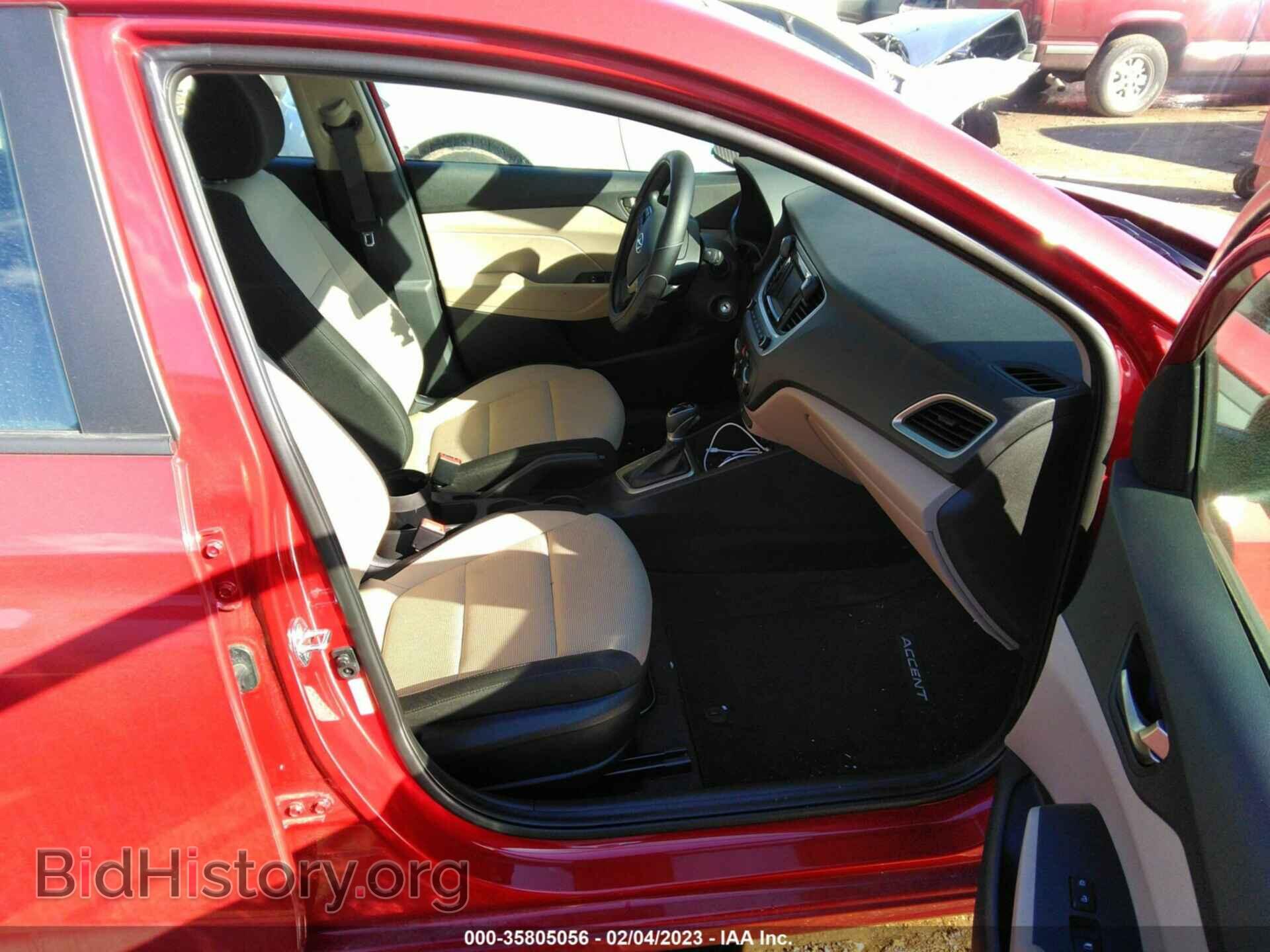 2022 HYUNDAI ACCENT - VIN: 3KPC24A64NE171608 - Фото 5