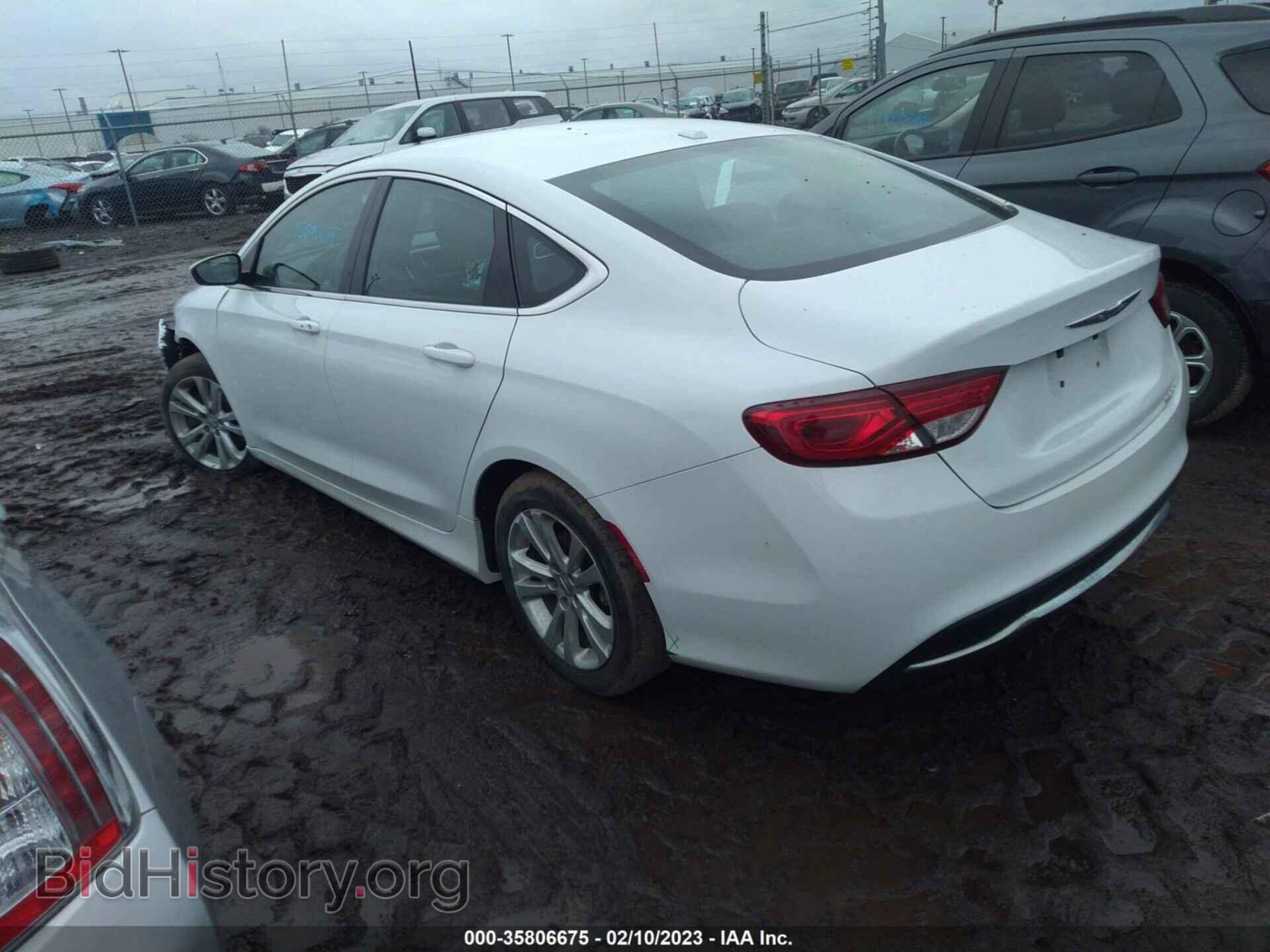 2016 CHRYSLER 200 - VIN: 1C3CCCAB2GN101287 - Фото 3
