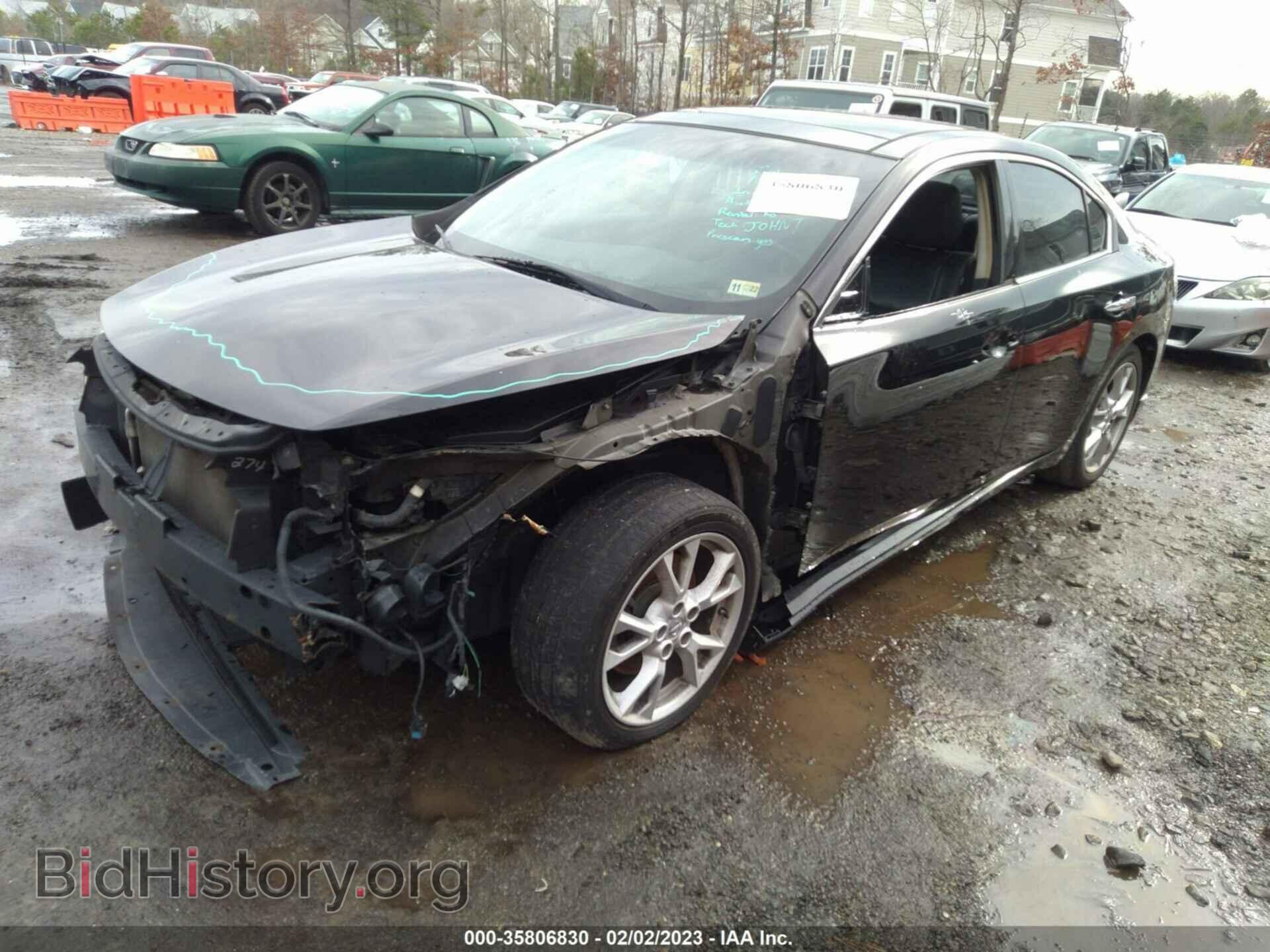 2013 NISSAN MAXIMA - VIN: 1N4AA5AP1DC840583 - Фото 2