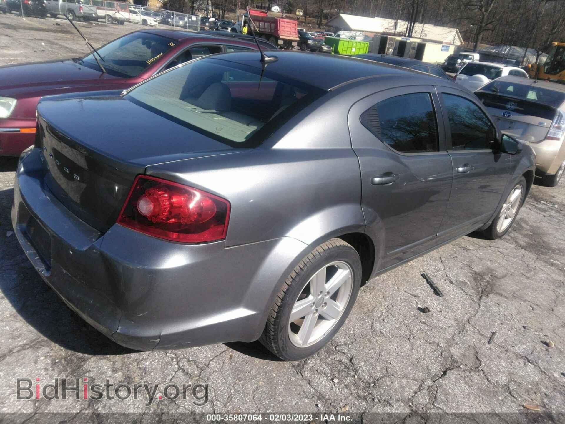 2013 DODGE AVENGER - VIN: 1C3CDZAB3DN662965 - Фото 4