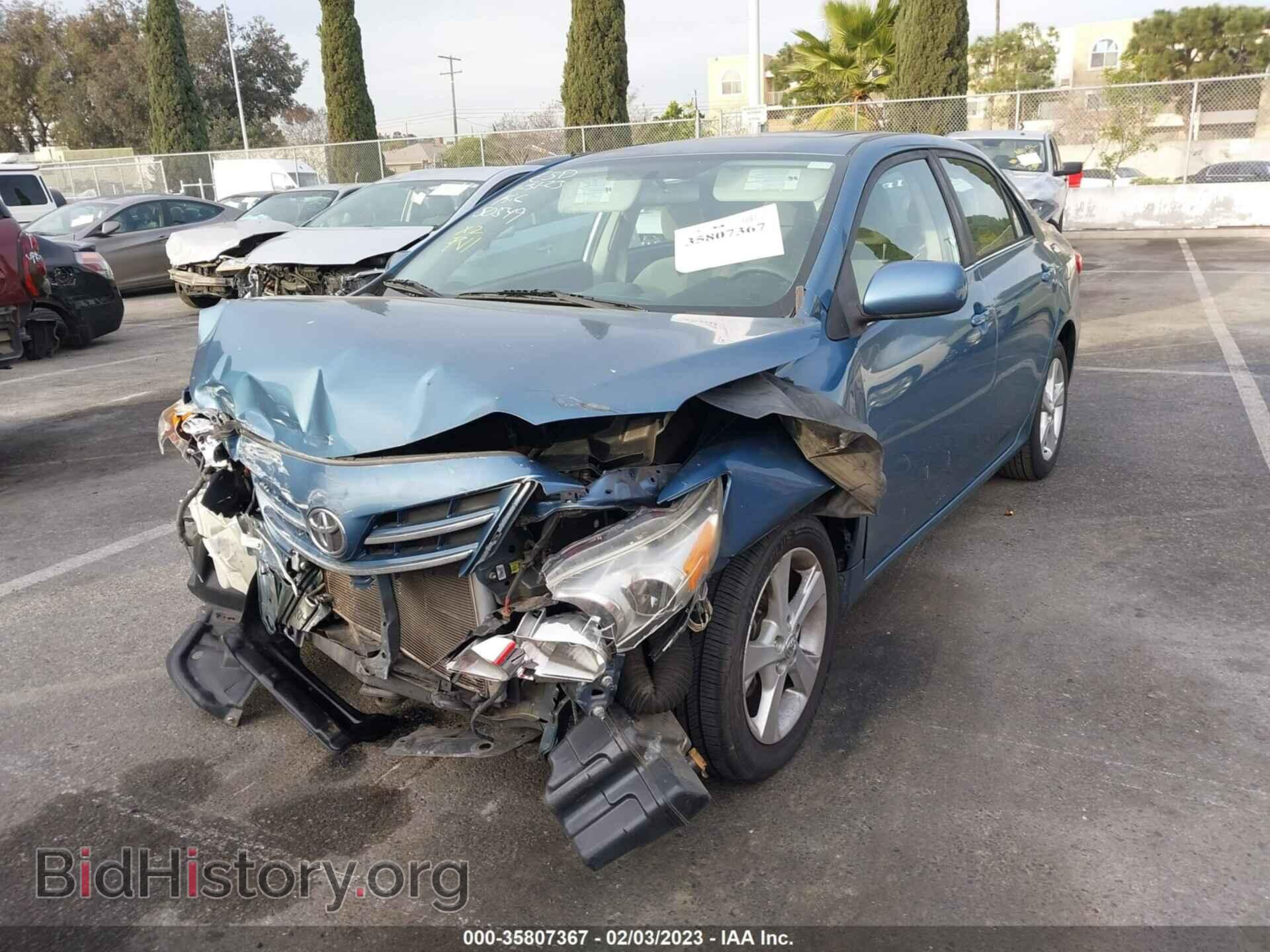 2013 TOYOTA COROLLA - VIN: 5YFBU4EE0DP114164 - Фото 2