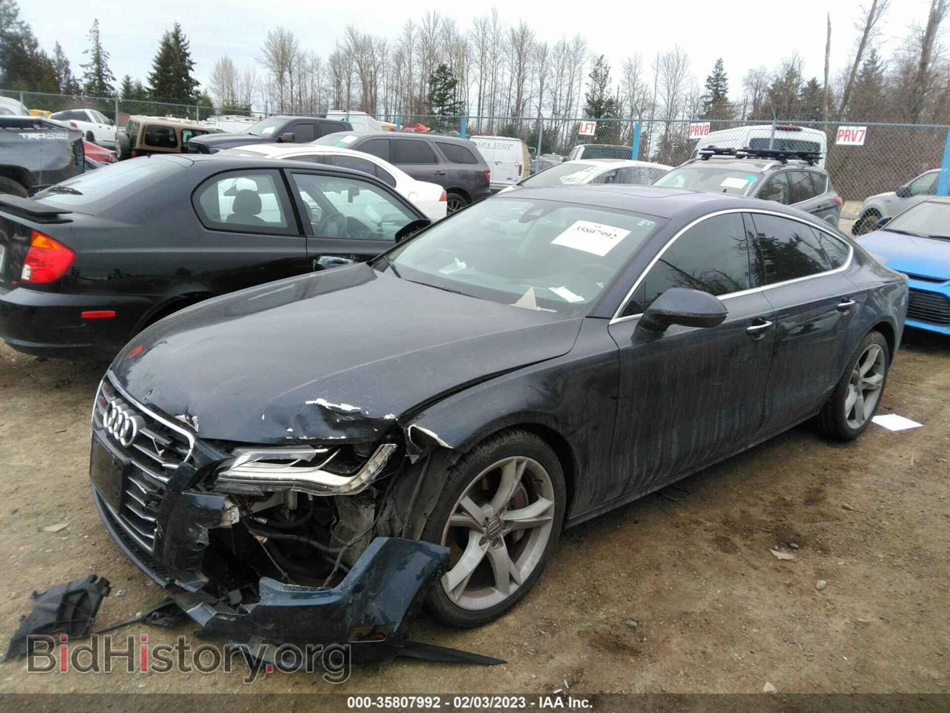 2012 AUDI A7 - VIN: WAUSGCFC1CN003260 - Фото 2