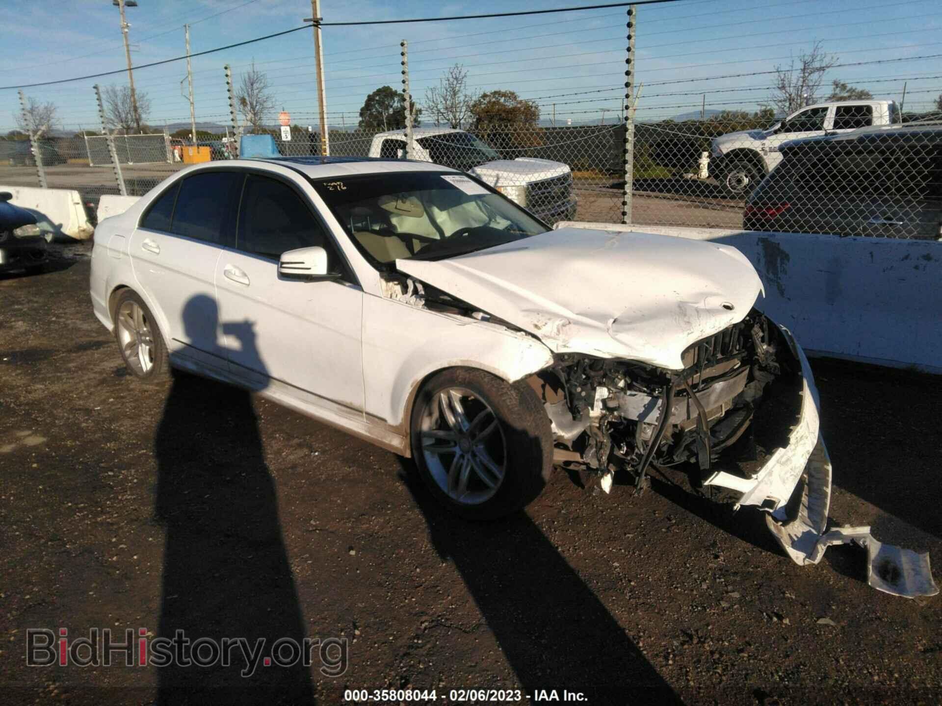 Photo WDDGF8AB7ER314846 - MERCEDES-BENZ C-CLASS 2014