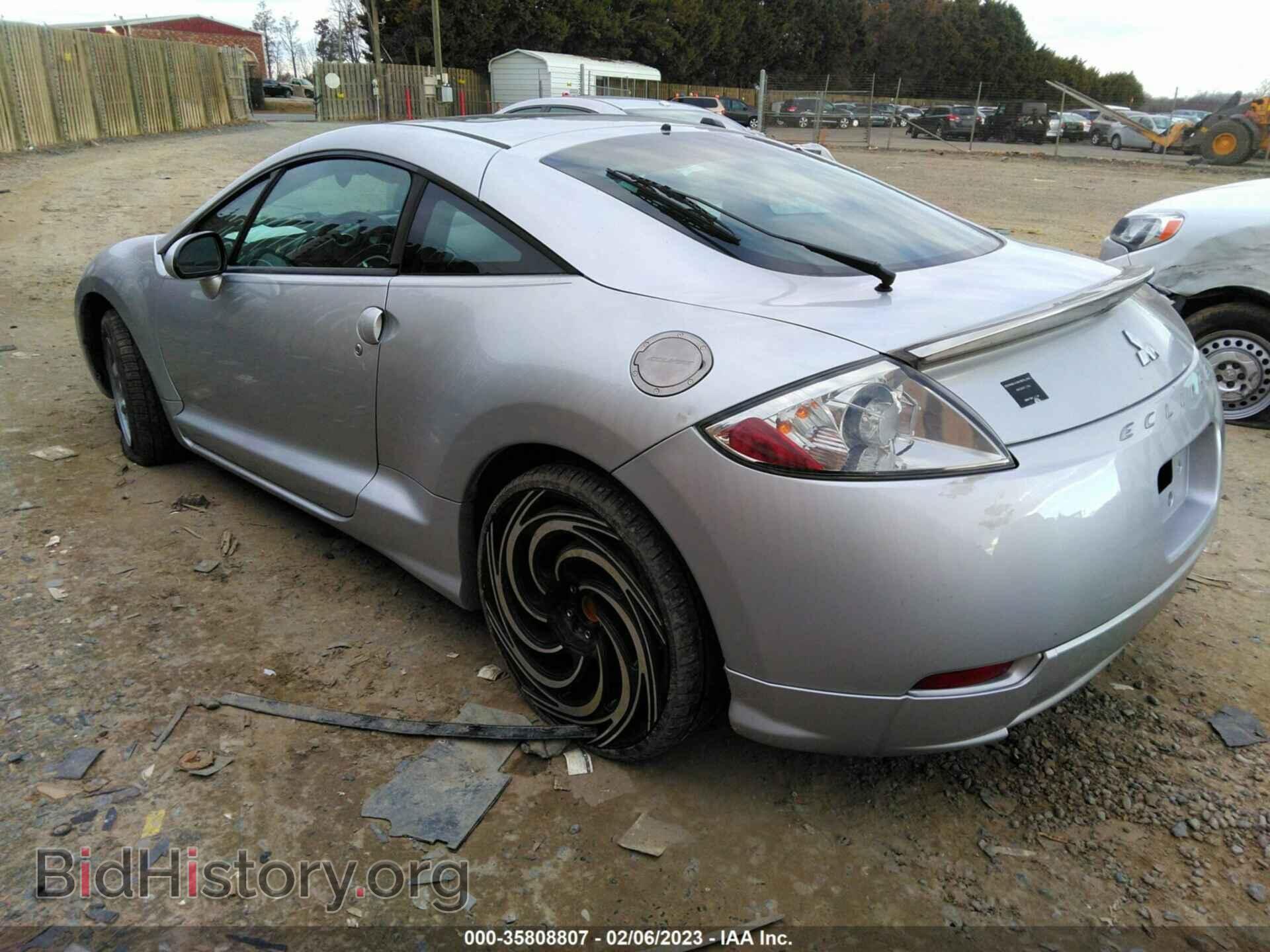 2008 MITSUBISHI ECLIPSE - VIN: 4A3AK24F28E001915 - Фото 3
