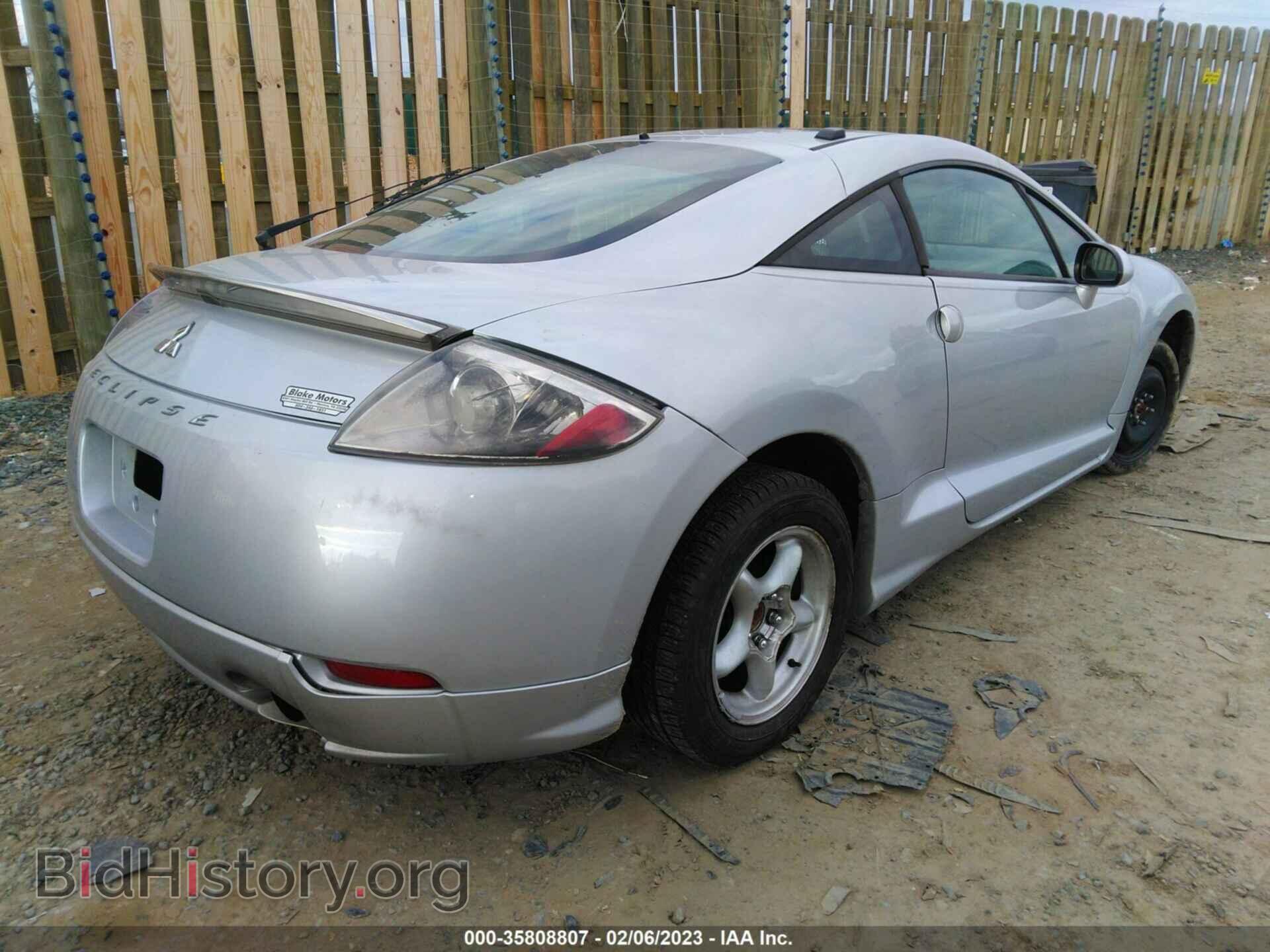 2008 MITSUBISHI ECLIPSE - VIN: 4A3AK24F28E001915 - Фото 4