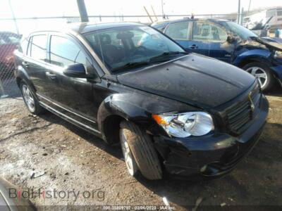 2008 Dodge CALIBER SXT, black — VIN 1B3HB48B98D672056, IAAI