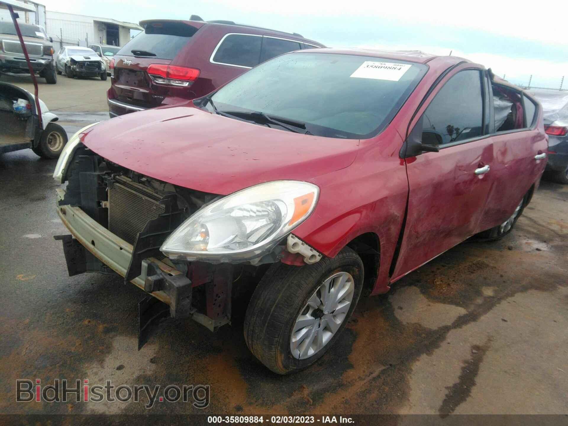 2014 NISSAN VERSA - VIN: 3N1CN7AP2EL835291 - Фото 2