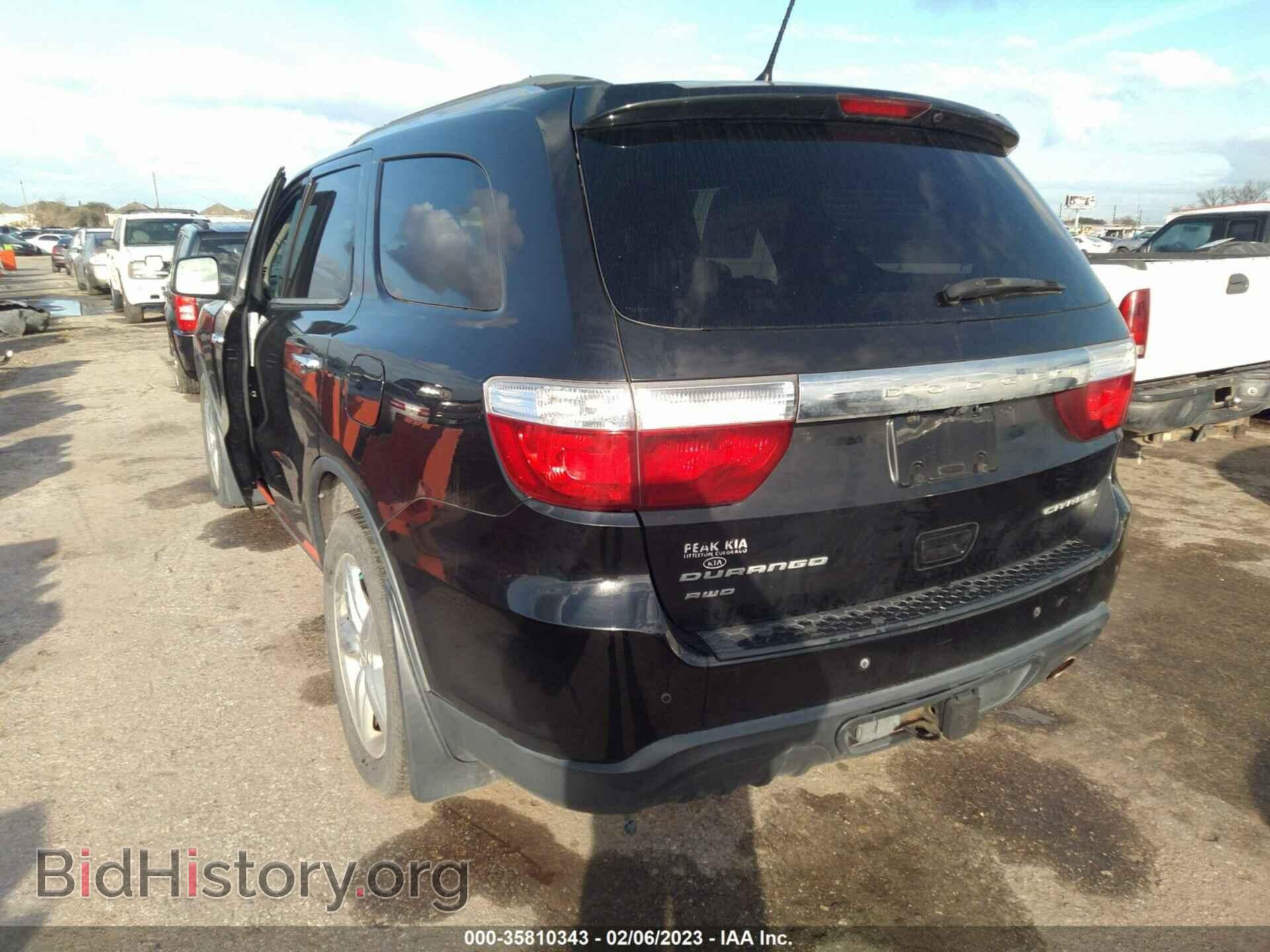 2013 DODGE DURANGO - VIN: 1C4RDJEGXDC548180 - Фото 3