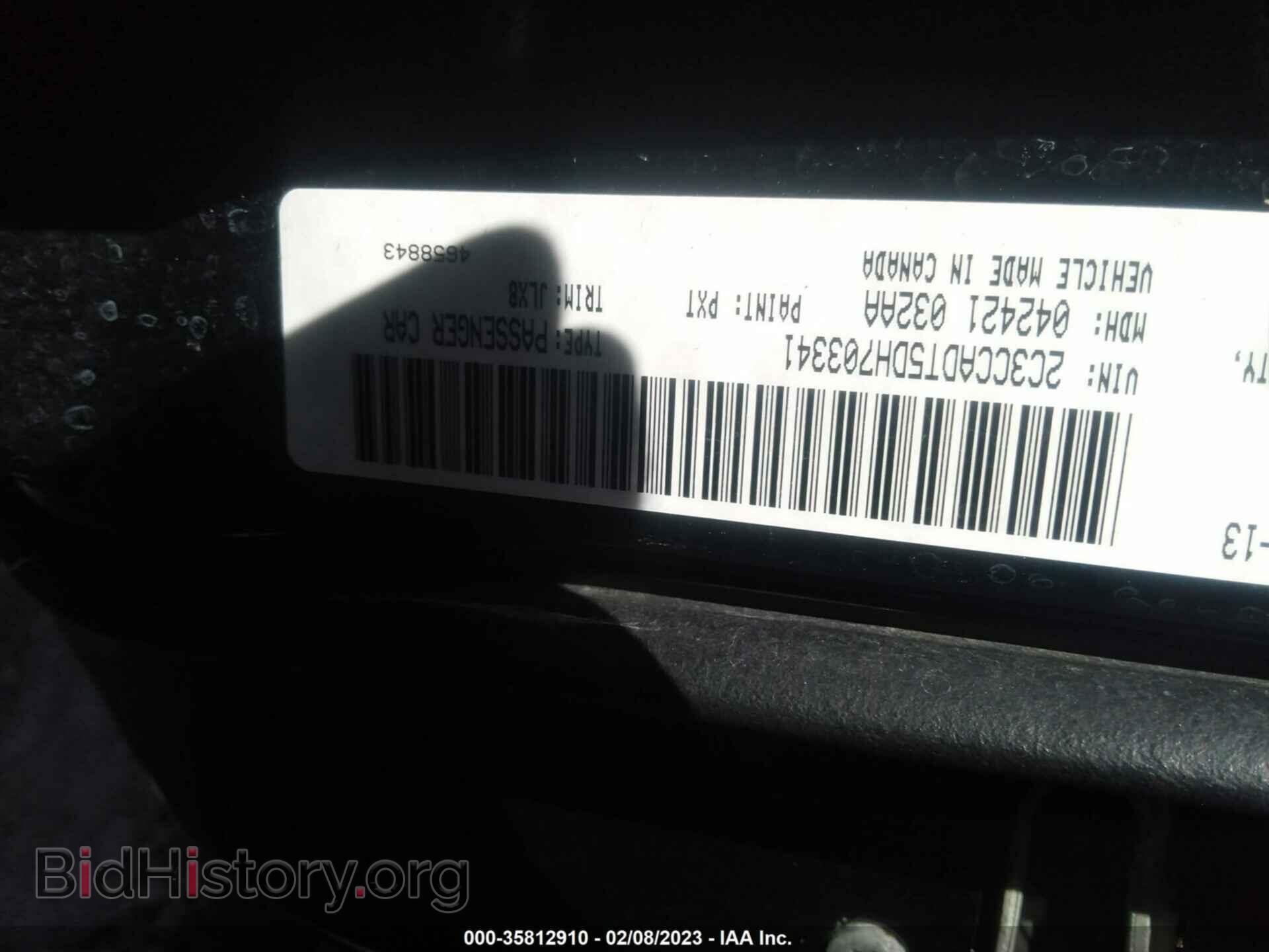 2013 CHRYSLER 300C - VIN: 2C3CCADT5DH703341 - Фото 9