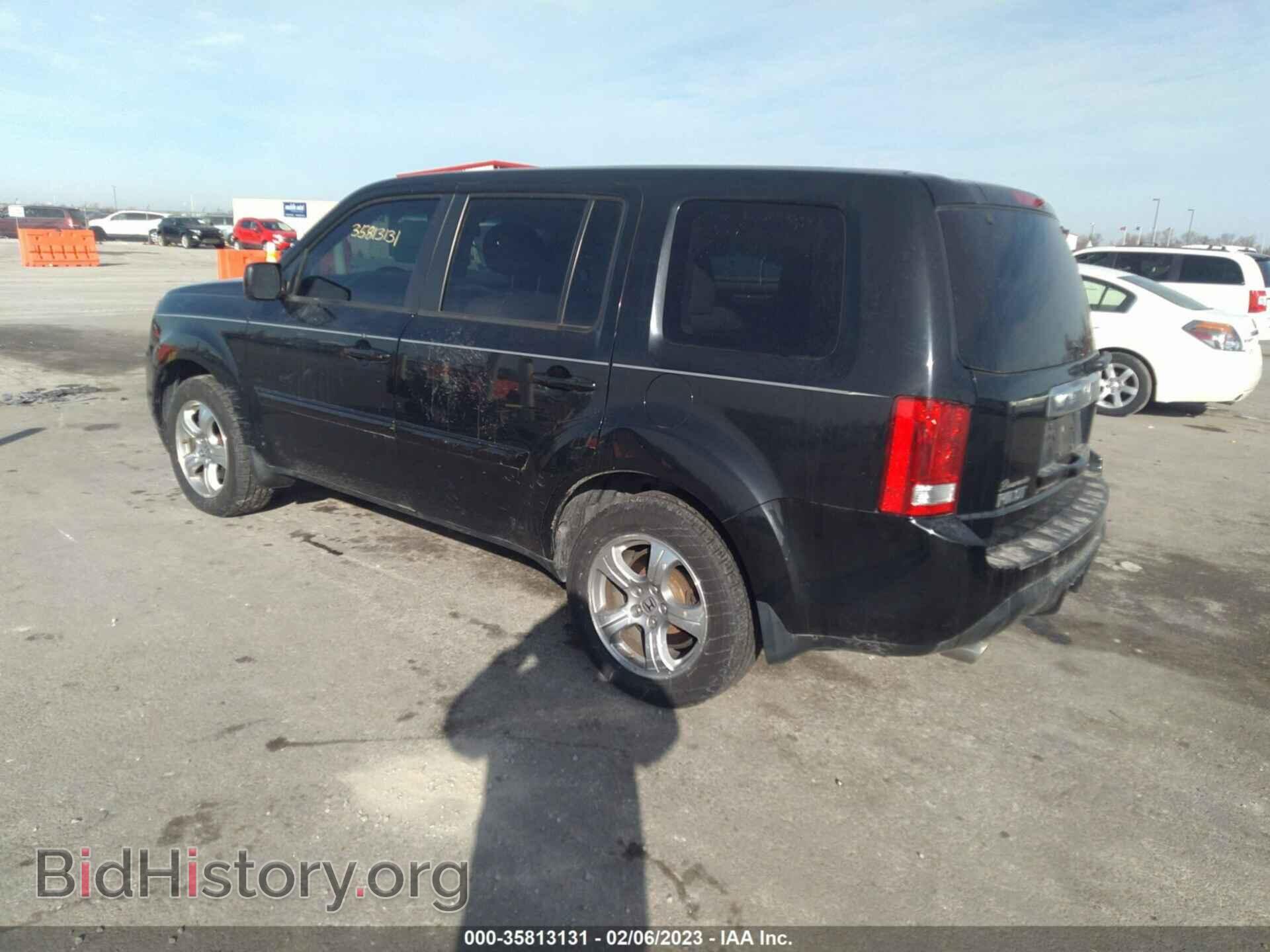 2013 HONDA PILOT - VIN: 5FNYF4H78DB047956 - Фото 3
