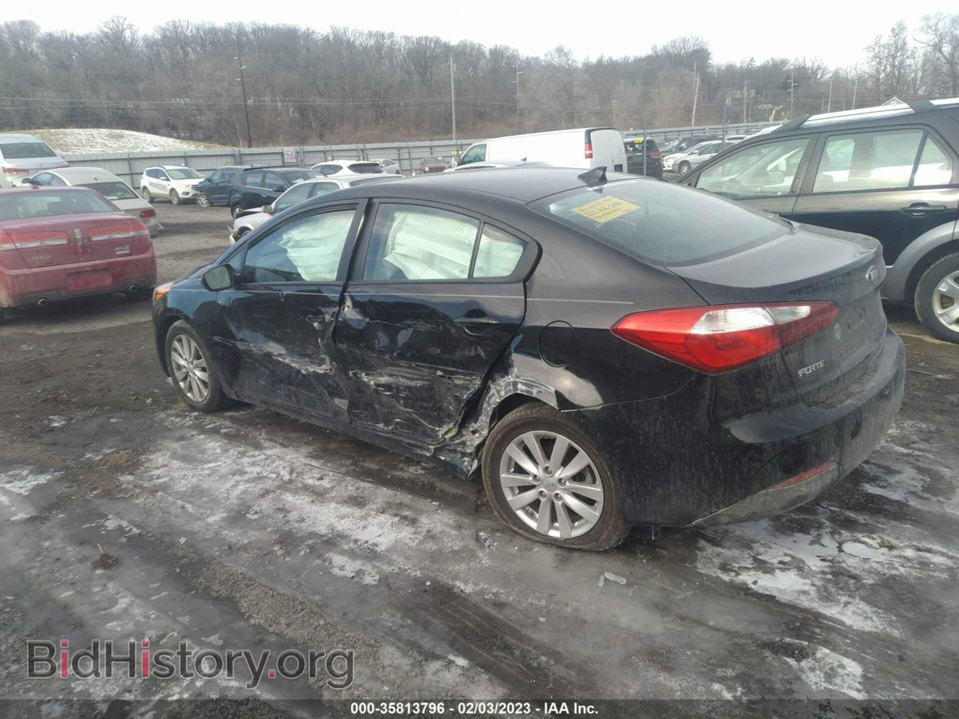 2014 KIA FORTE - VIN: KNAFX4A68E5136187 - Фото 3