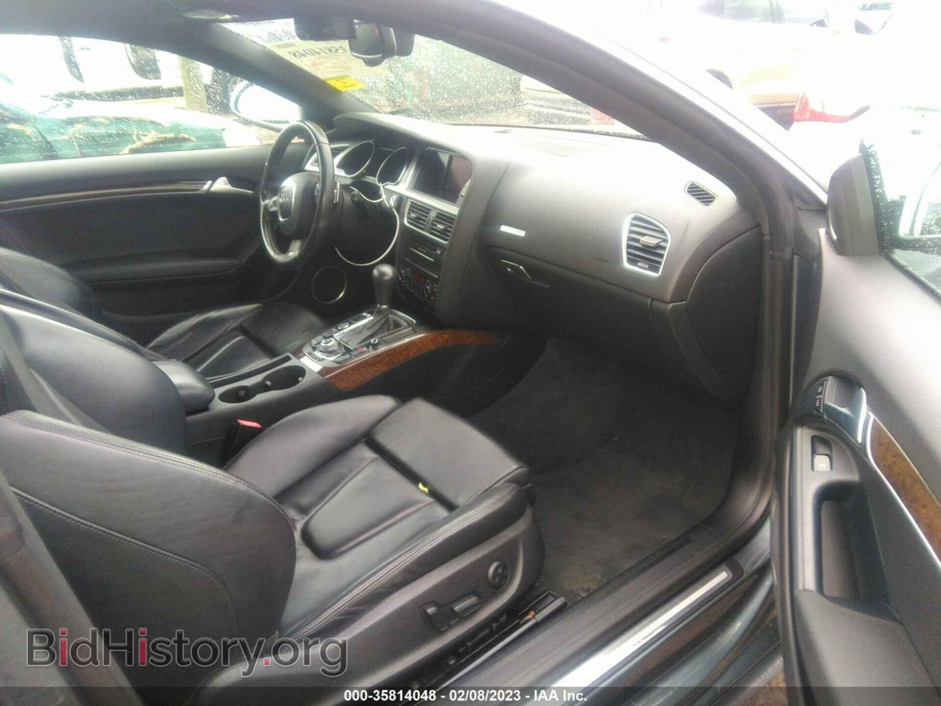 2012 AUDI S5 - VIN: WAUCVAFRXCA010587 - Фото 5