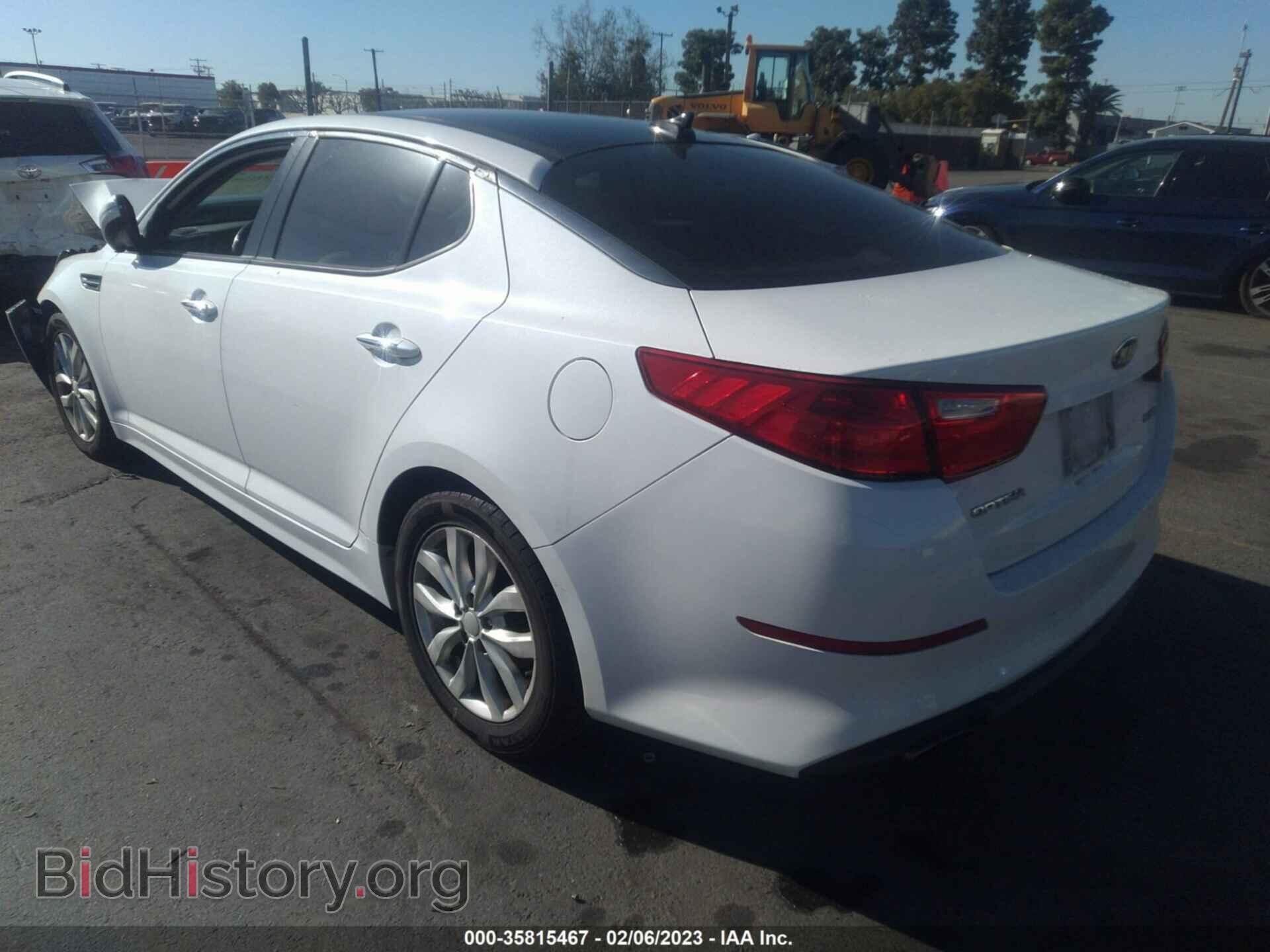 2015 KIA OPTIMA - VIN: 5XXGN4A76FG420064 - Фото 3