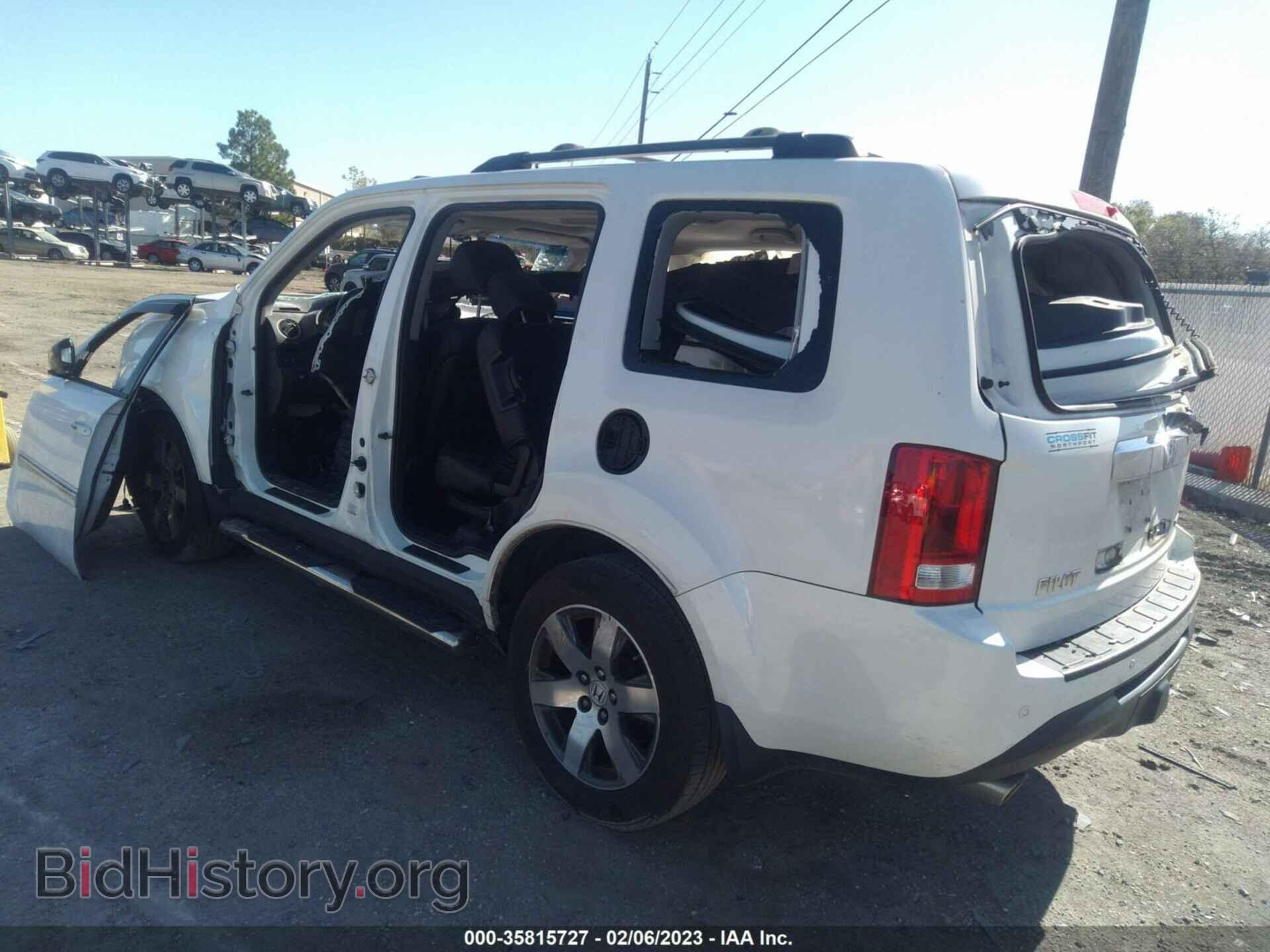 2013 HONDA PILOT - VIN: 5FNYF3H95DB021150 - Фото 3