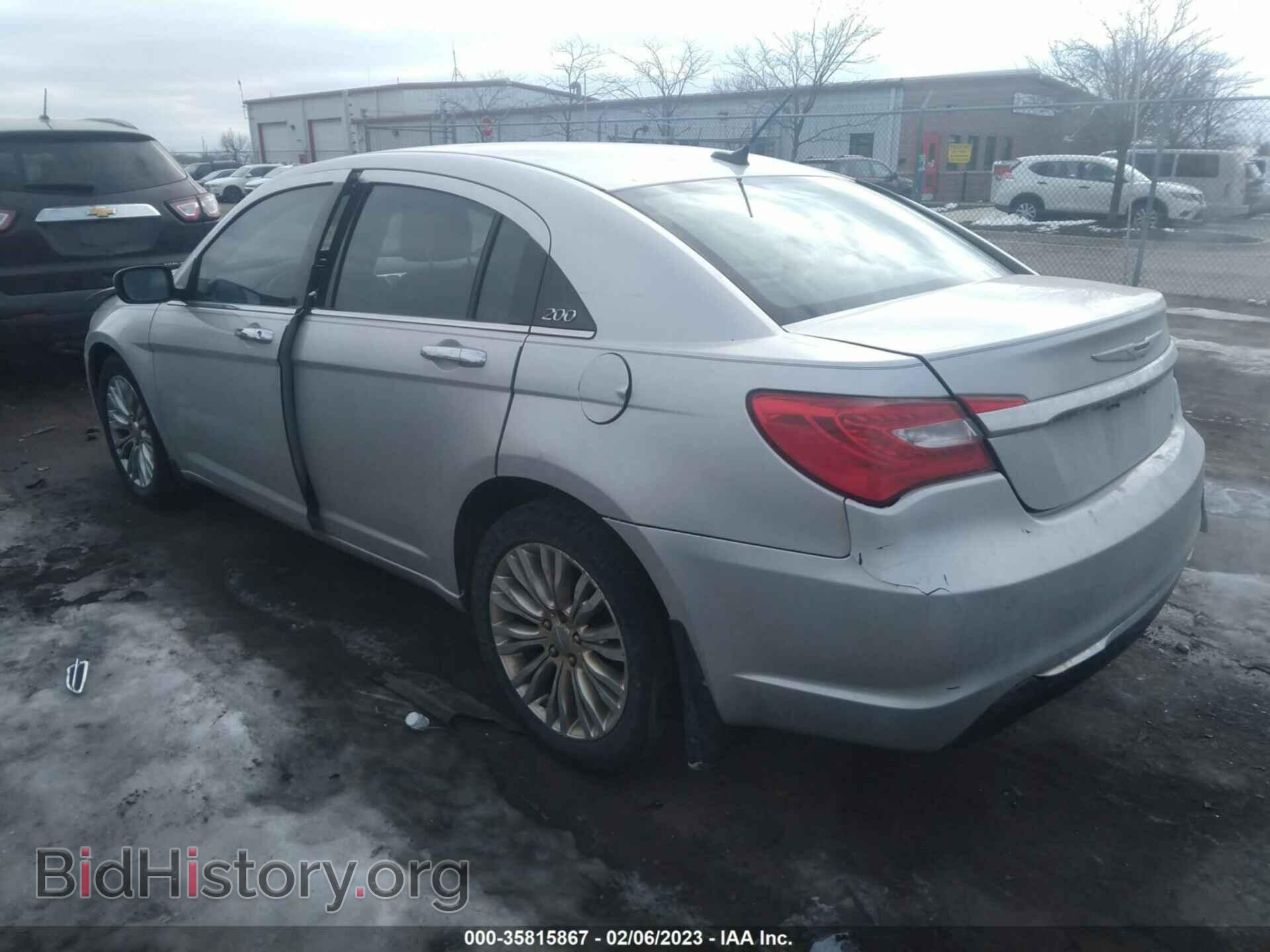 2012 CHRYSLER 200 - VIN: 1C3CCBCG9CN124126 - Фото 3