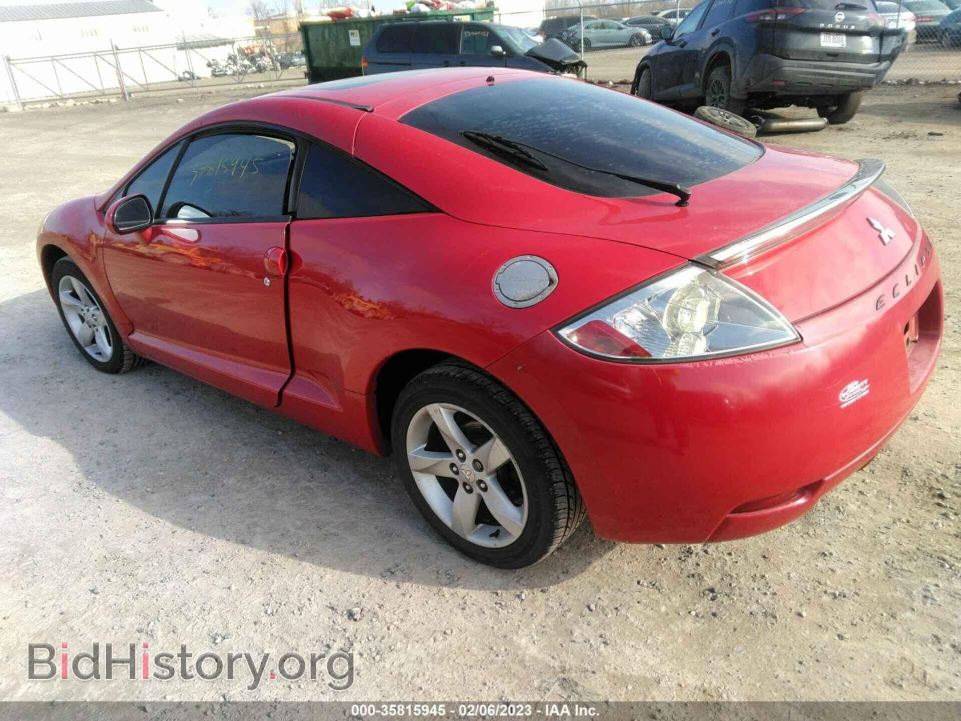 2007 MITSUBISHI ECLIPSE - VIN: 4A3AK24F97E045537 - Photo 3