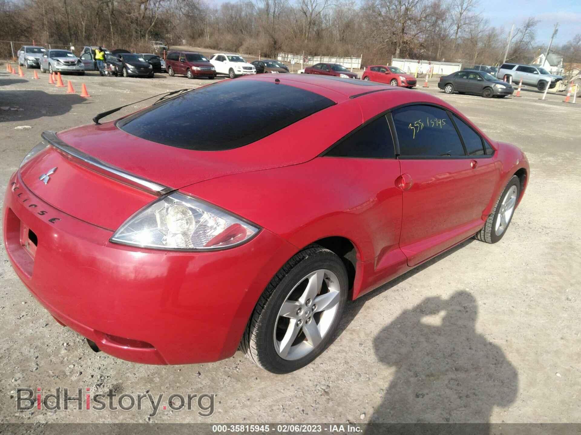 2007 MITSUBISHI ECLIPSE - VIN: 4A3AK24F97E045537 - Photo 4