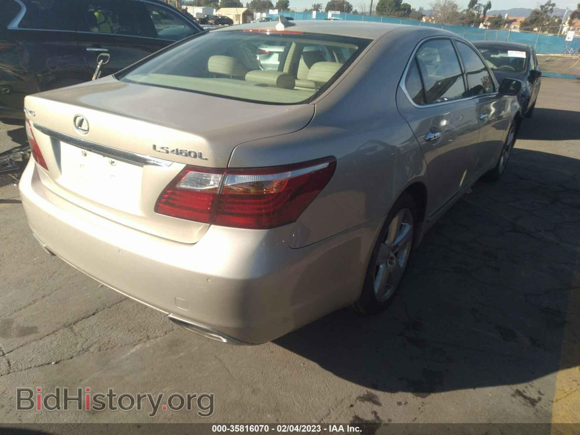 2010 LEXUS LS 460 - VIN: JTHGL5EF7A5037162 - Фото 4