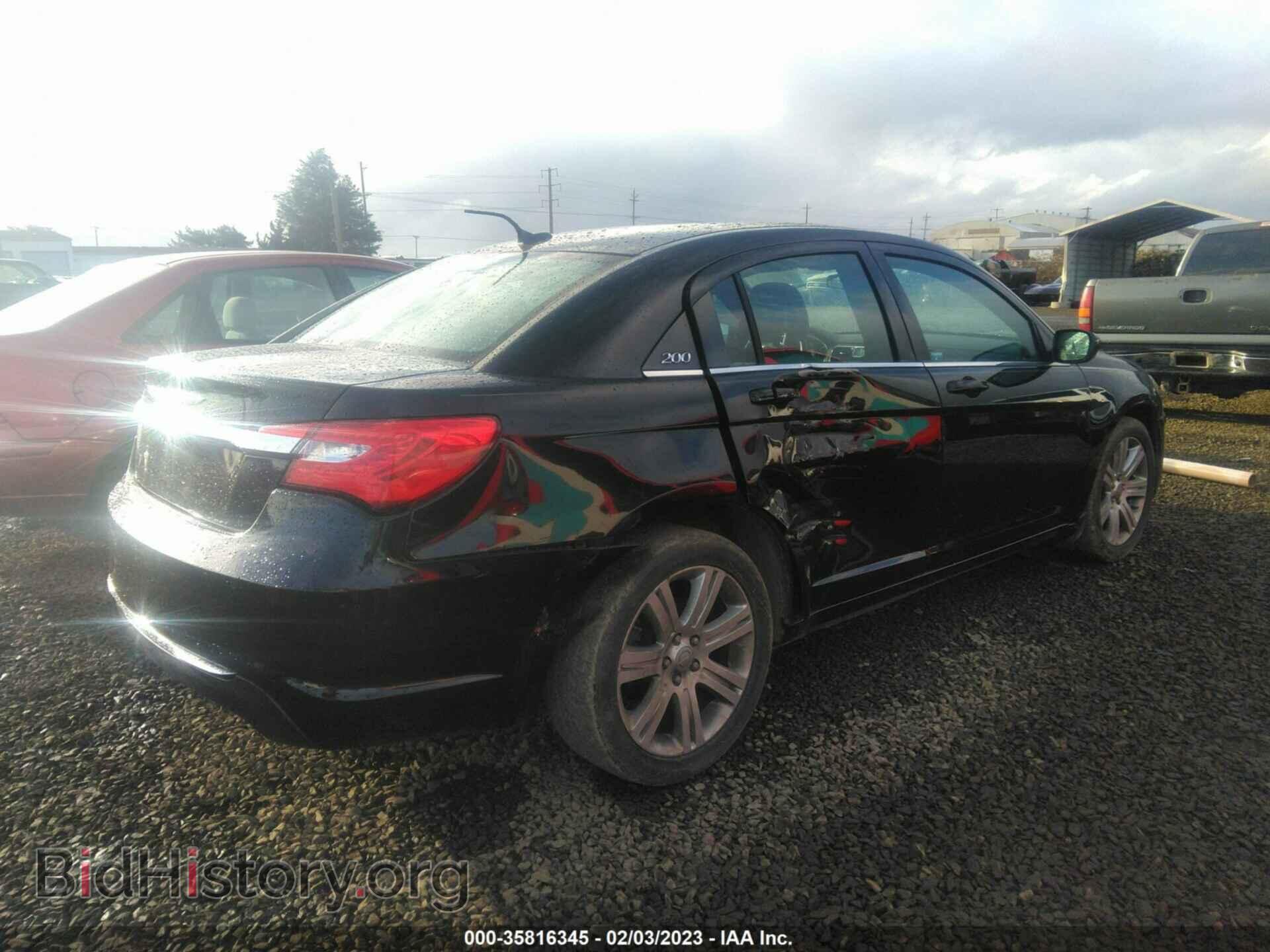 2013 CHRYSLER 200 - VIN: 1C3CCBBB7DN695654 - Фото 4