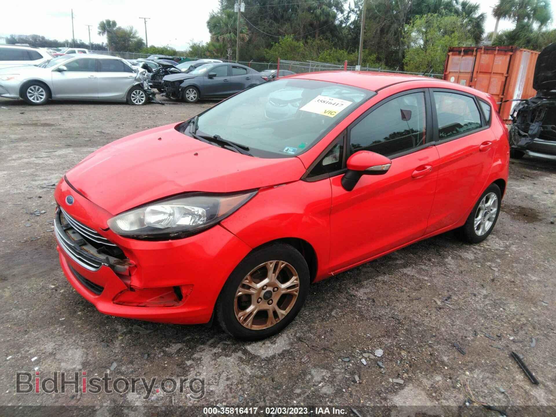 2014 FORD FIESTA - VIN: 3FADP4EJ6EM200624 - Фото 2