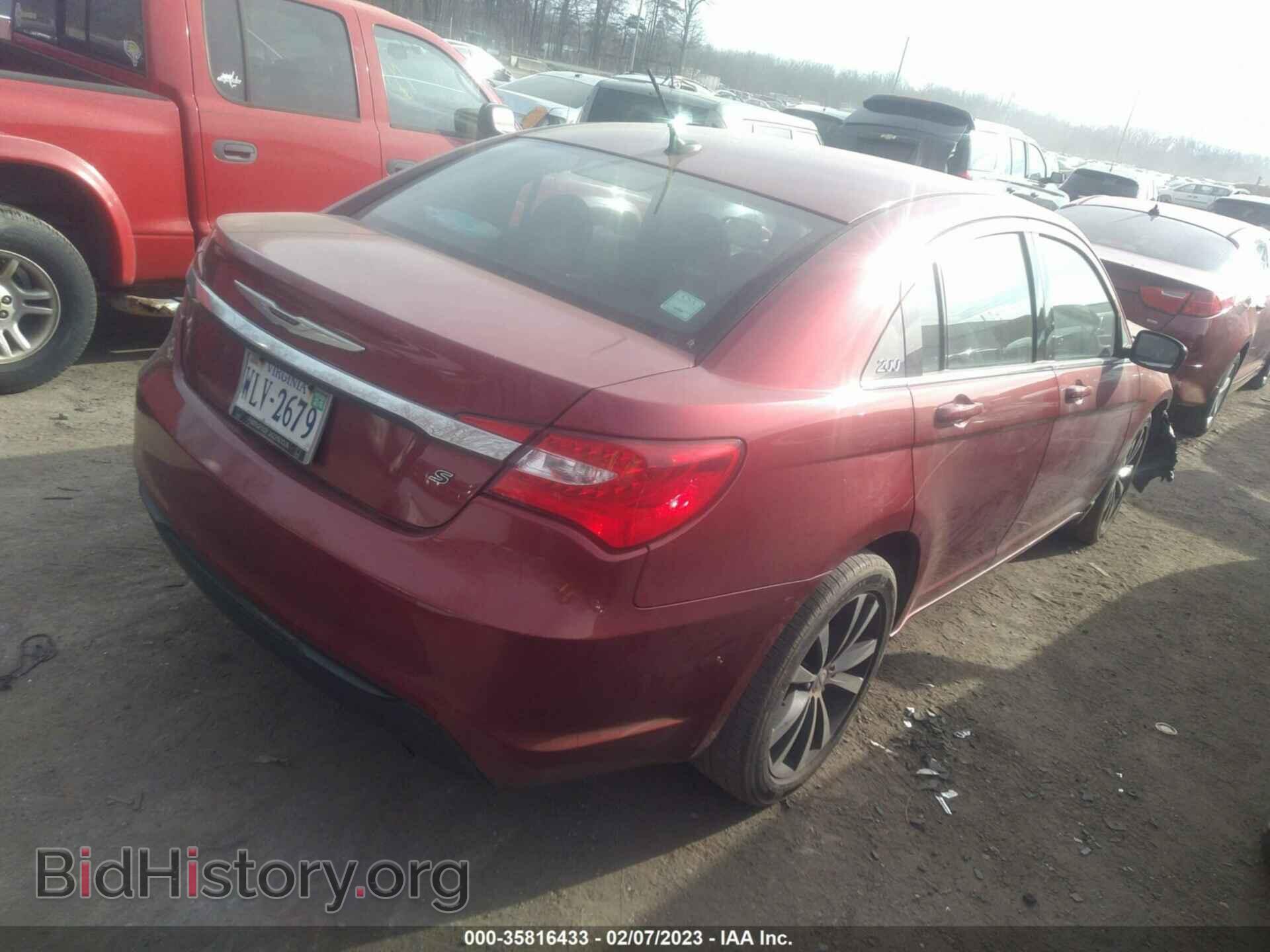 2013 CHRYSLER 200 - VIN: 1C3CCBBG7DN728034 - Фото 4