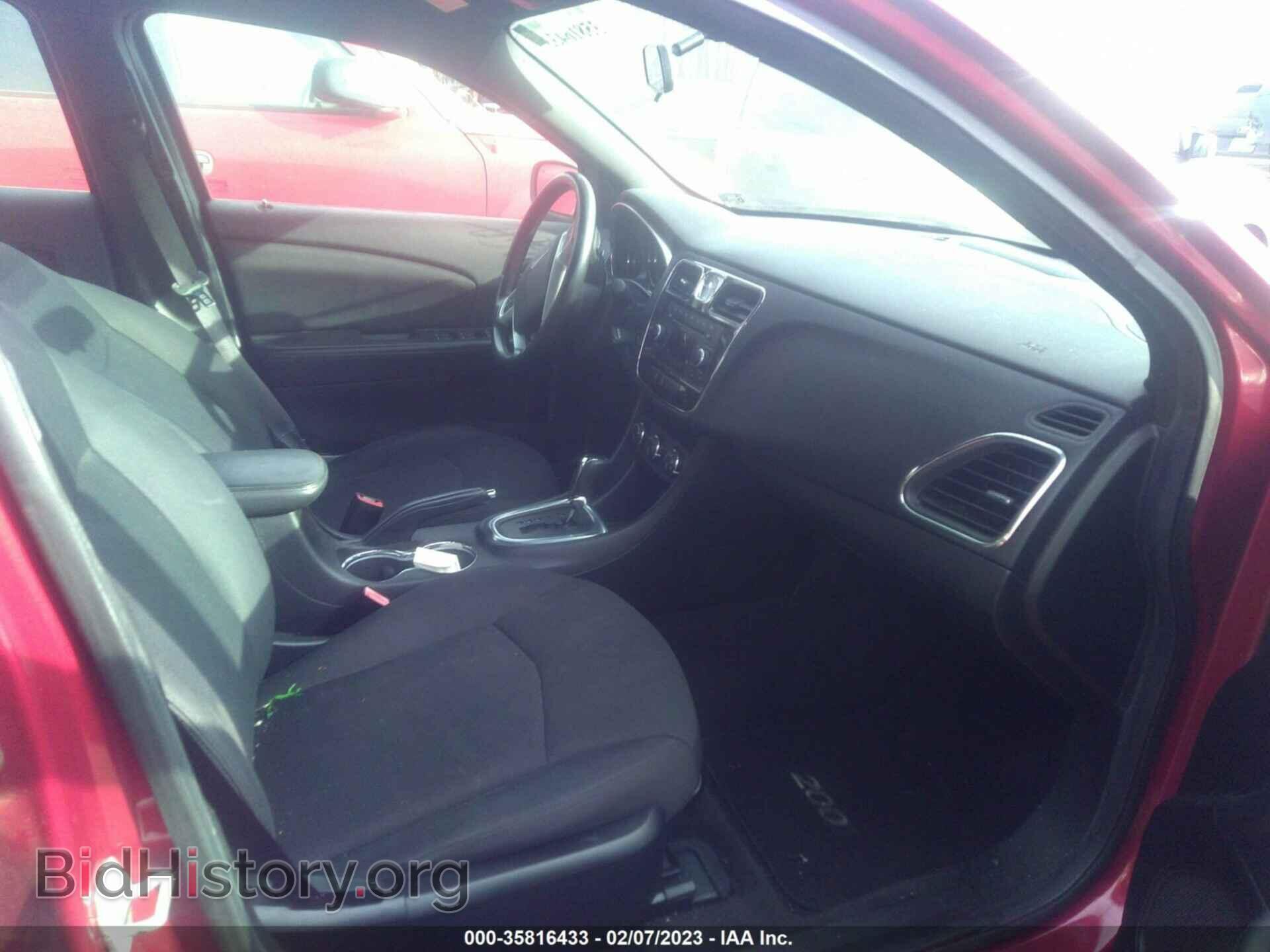 2013 CHRYSLER 200 - VIN: 1C3CCBBG7DN728034 - Фото 5