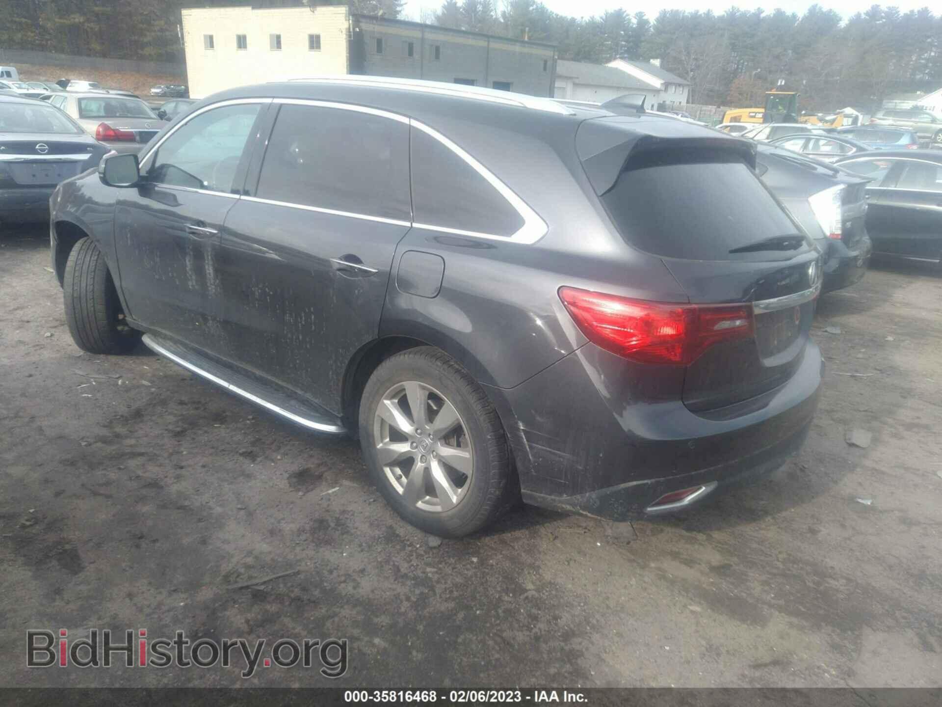 2014 ACURA MDX - VIN: 5FRYD4H89EB039010 - Фото 3