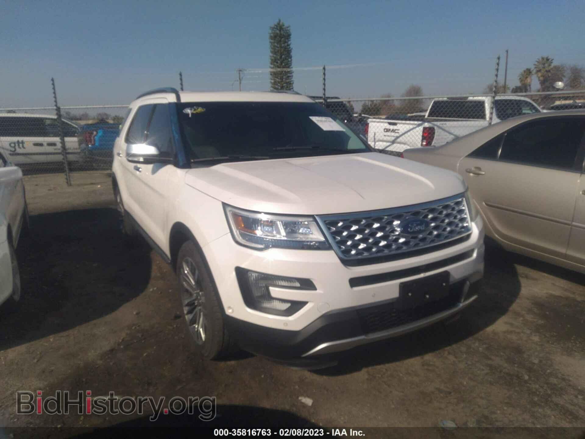 Фотография 1FM5K8HT7GGB73461 - FORD EXPLORER 2016