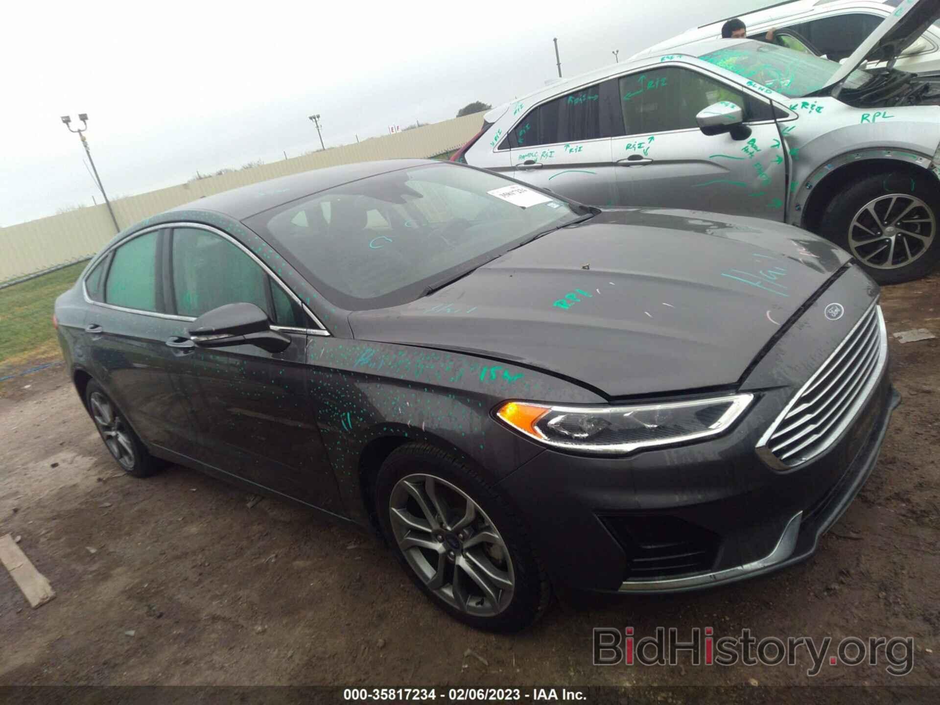 Photo 3FA6P0CD7KR233466 - FORD FUSION 2019