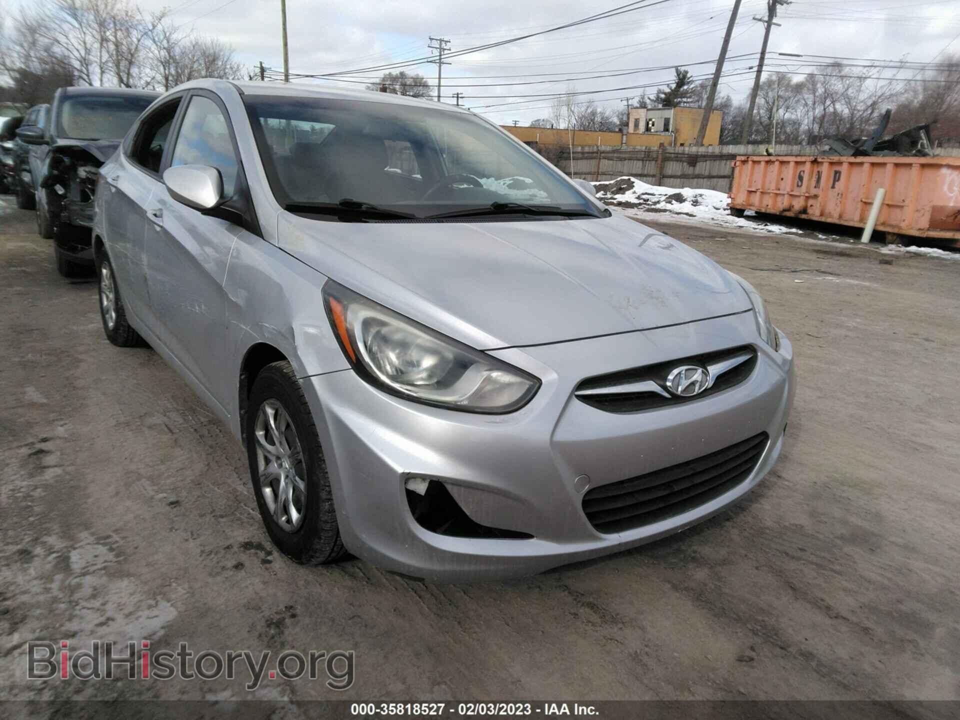 Фотография KMHCT4AE0DU481027 - HYUNDAI ACCENT 2013