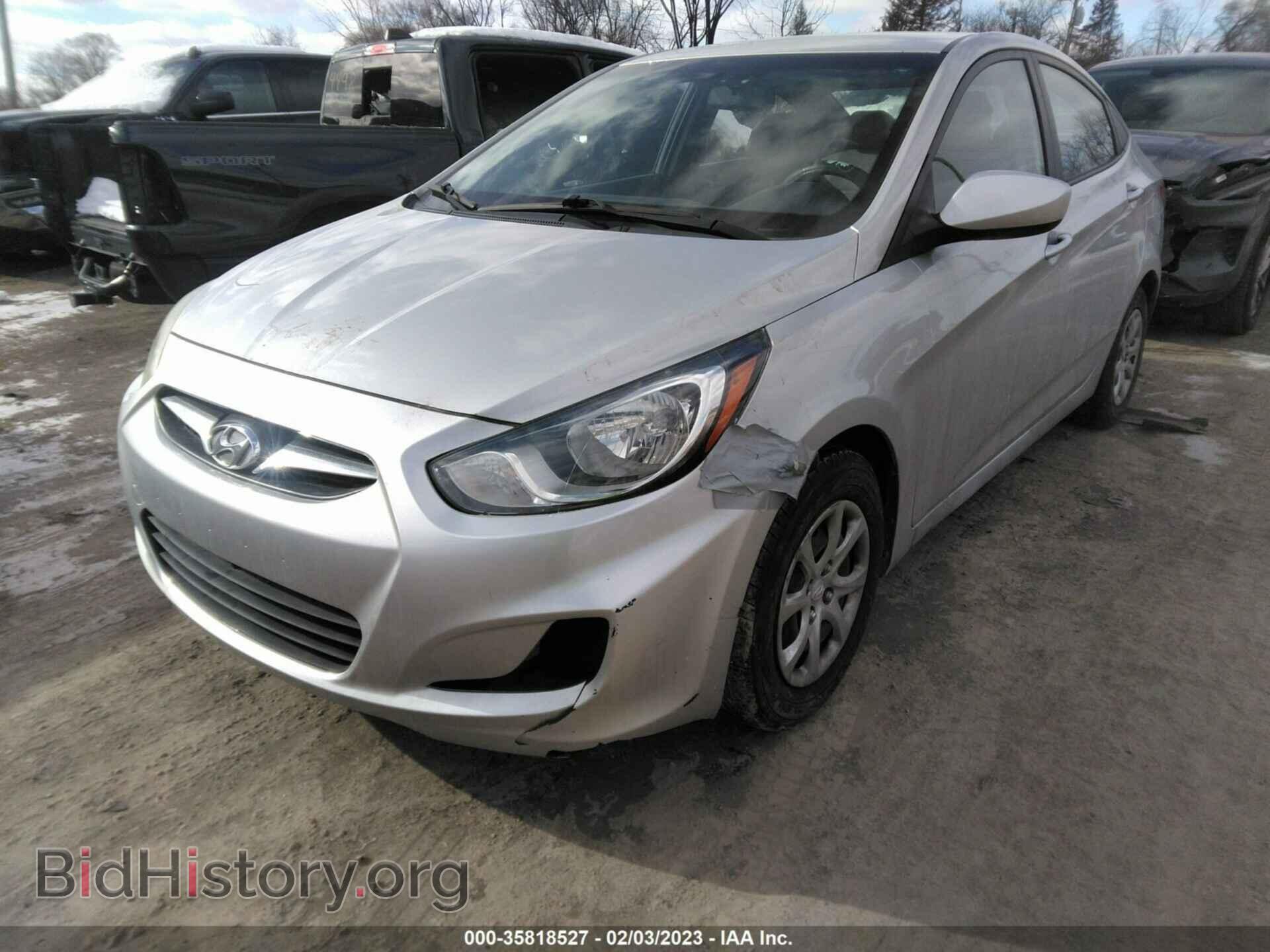 2013 HYUNDAI ACCENT - VIN: KMHCT4AE0DU481027 - Фото 2