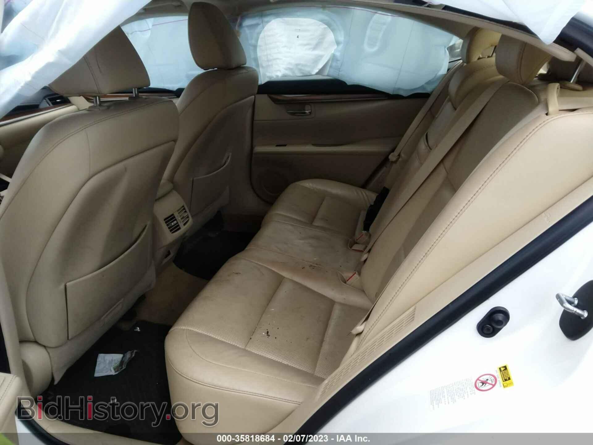2014 LEXUS ES 300H - VIN: JTHBW1GG1E2046320 - Фото 8