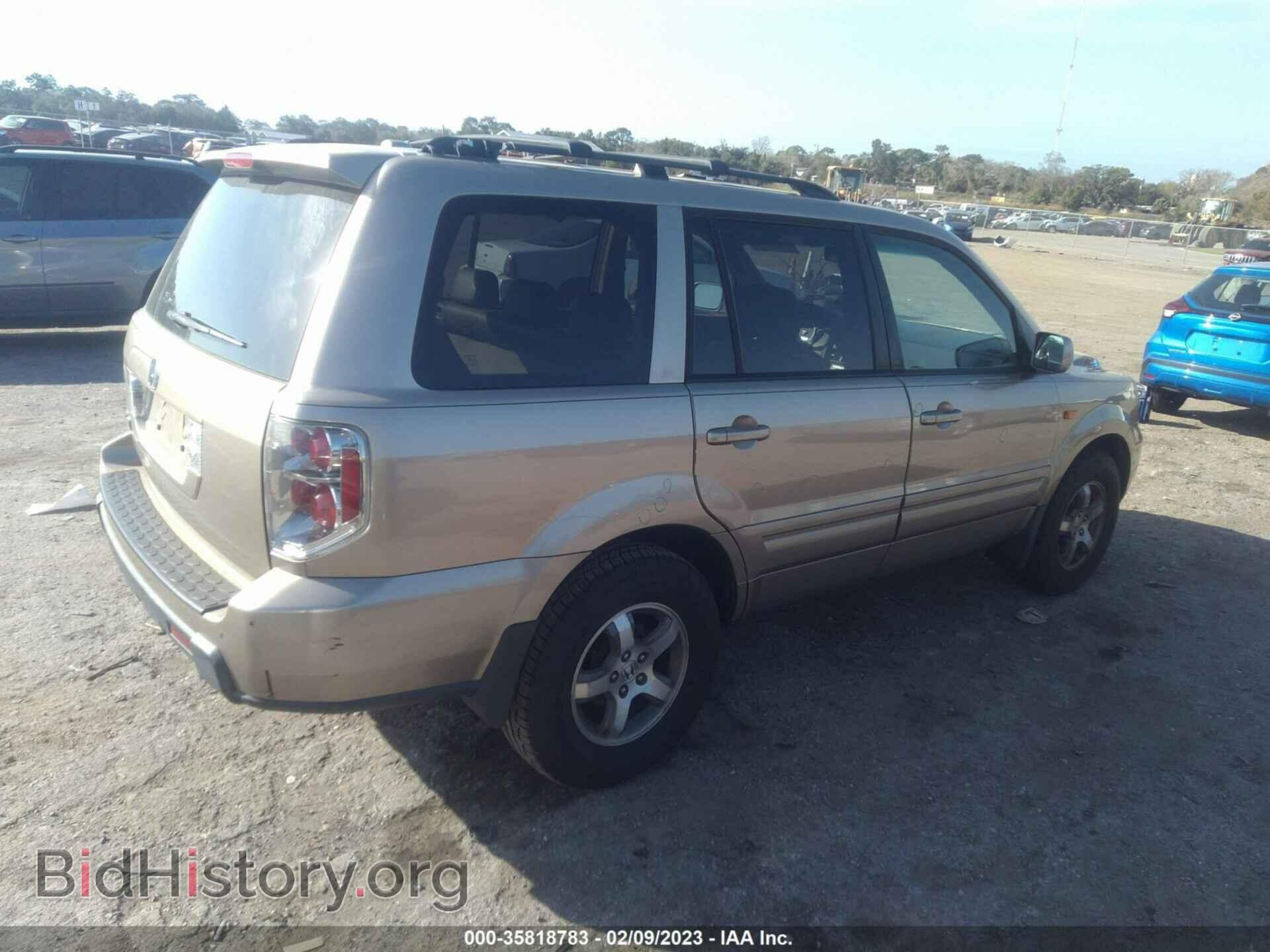 2006 HONDA PILOT - VIN: 5FNYF28626B035252 - Фото 4