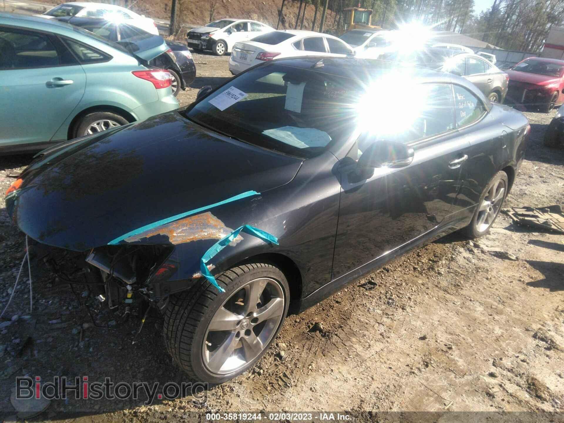 2010 LEXUS IS 250C - VIN: JTHFF2C22A2512249 - Фото 2