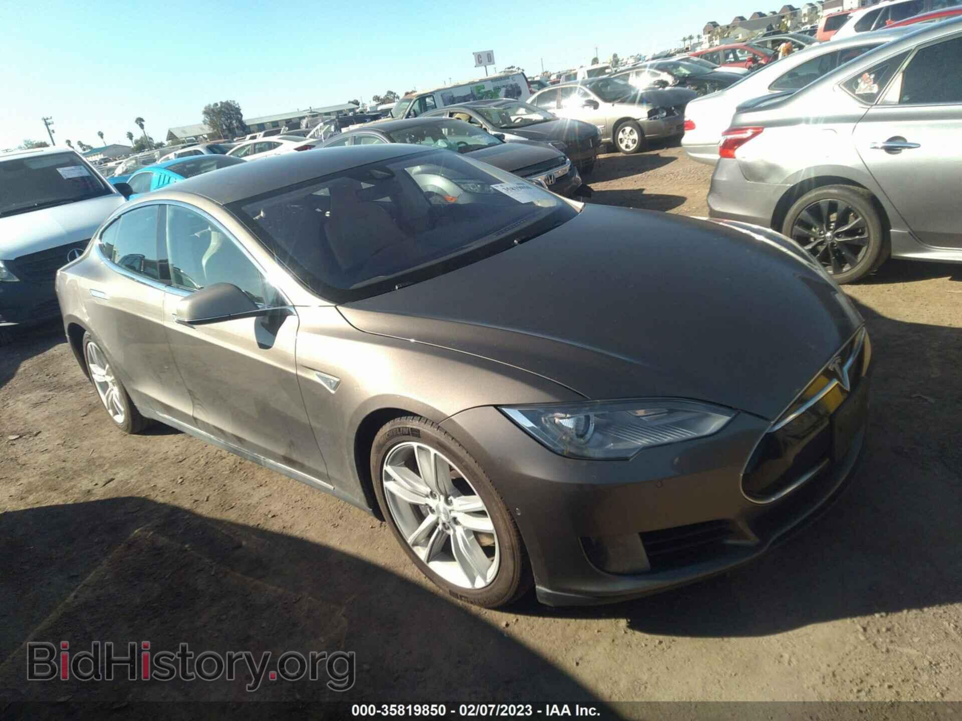 Photo 5YJSA1E24FF107827 - TESLA MODEL S 2015