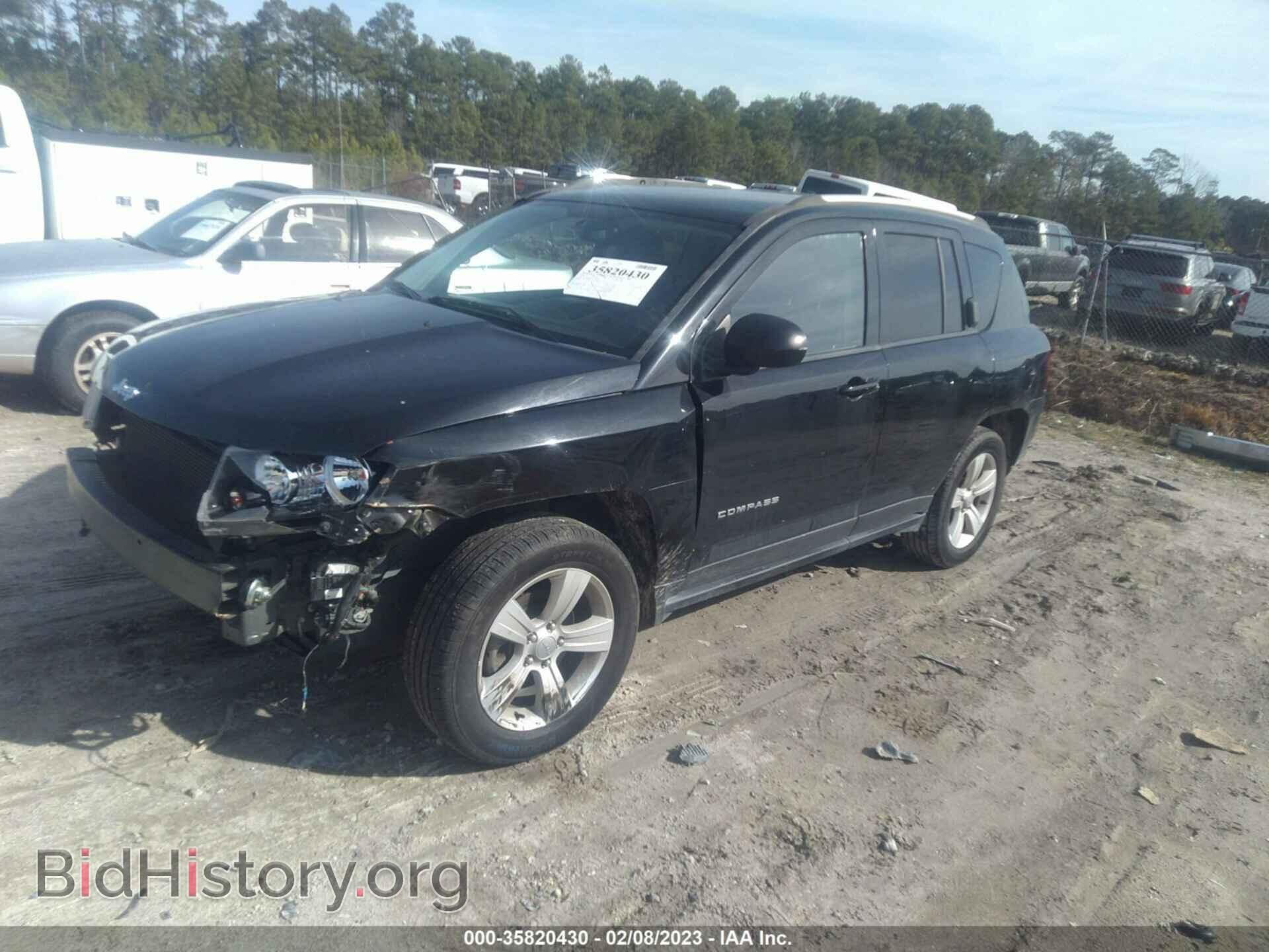 2016 JEEP COMPASS - VIN: 1C4NJDBB2GD718659 - Фото 2