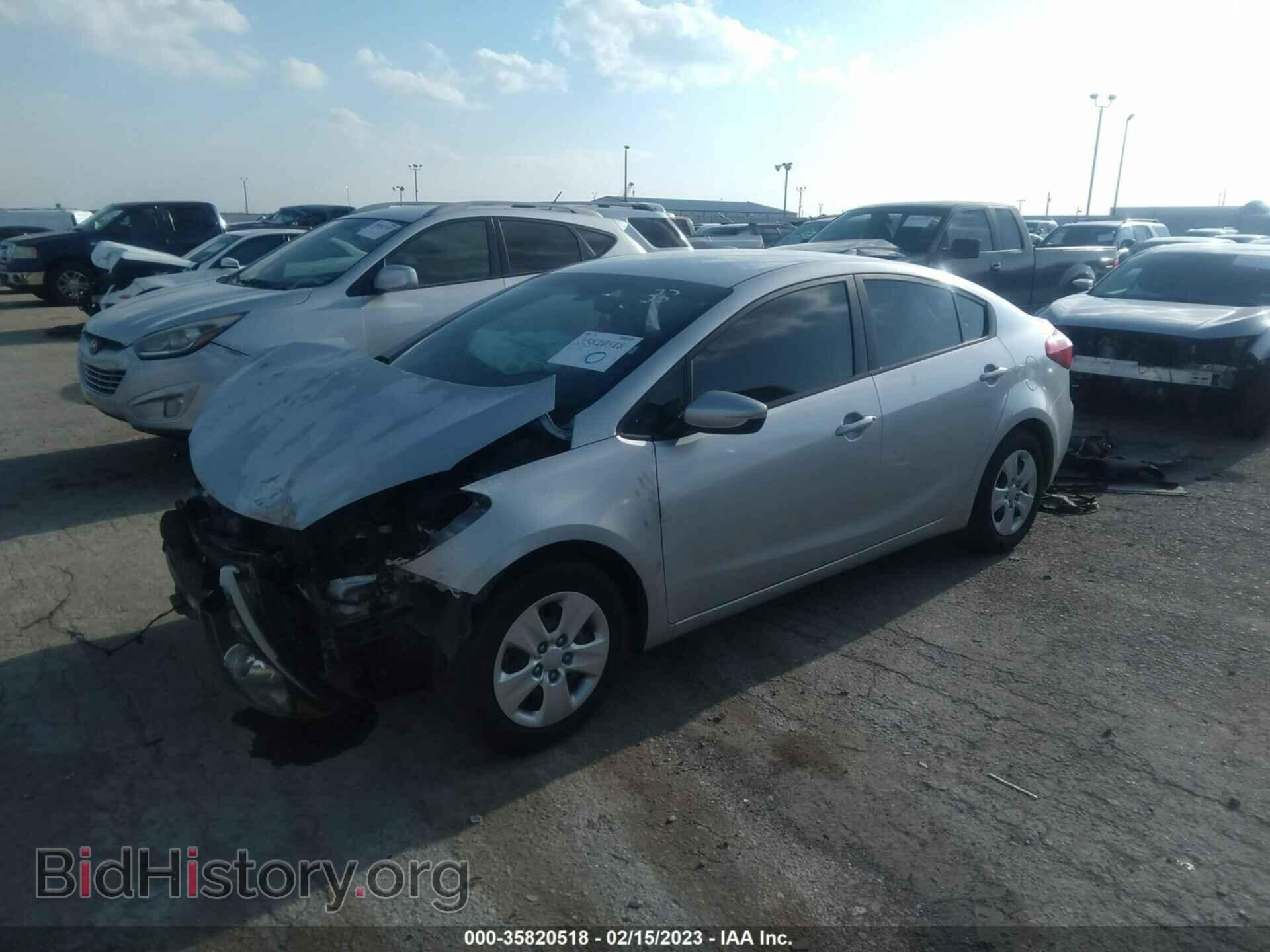 2016 KIA FORTE - VIN: KNAFK4A65G5487267 - Фото 2