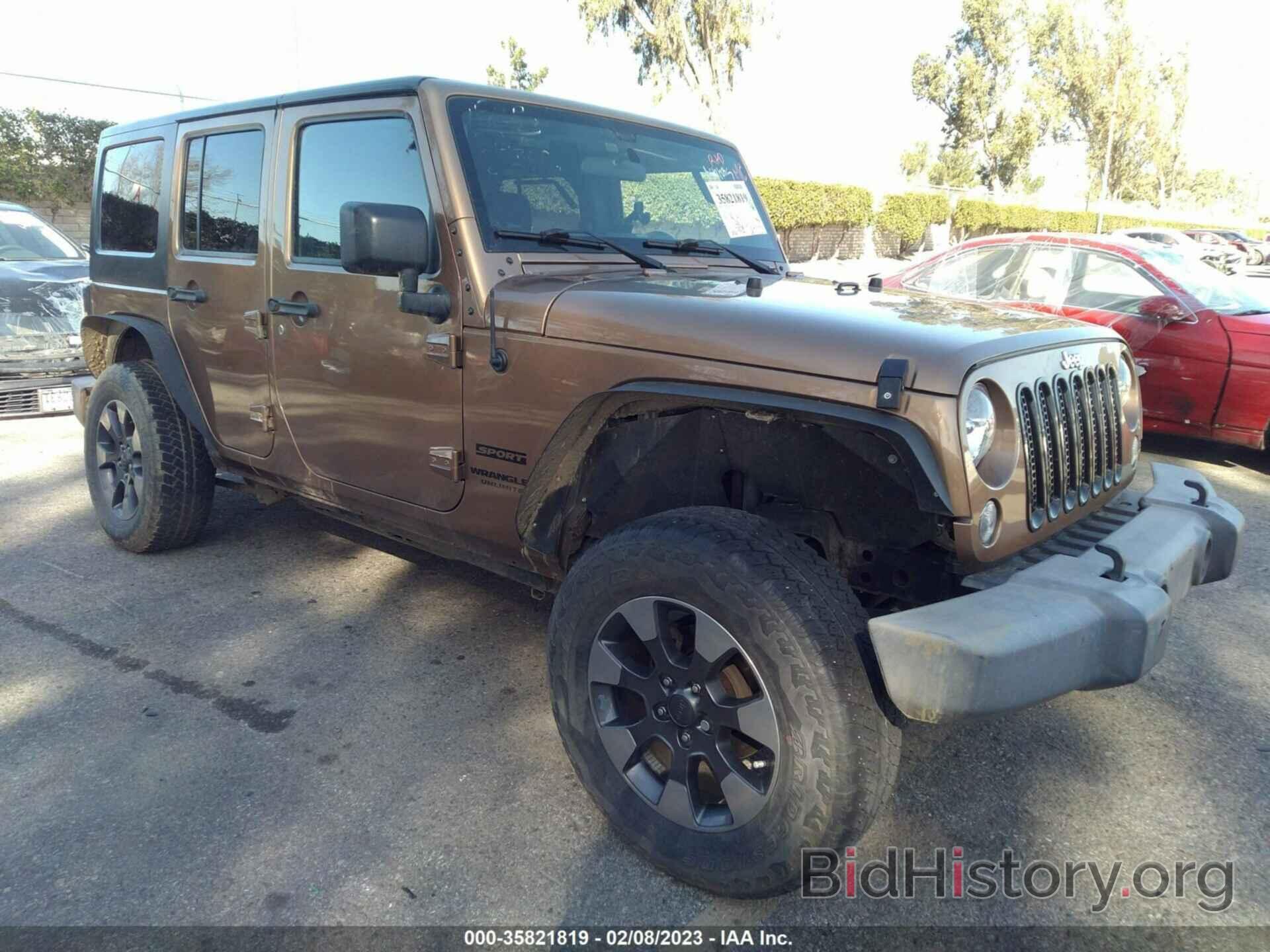 Photo 1C4BJWDG9FL658228 - JEEP WRANGLER UNLIMITED 2015