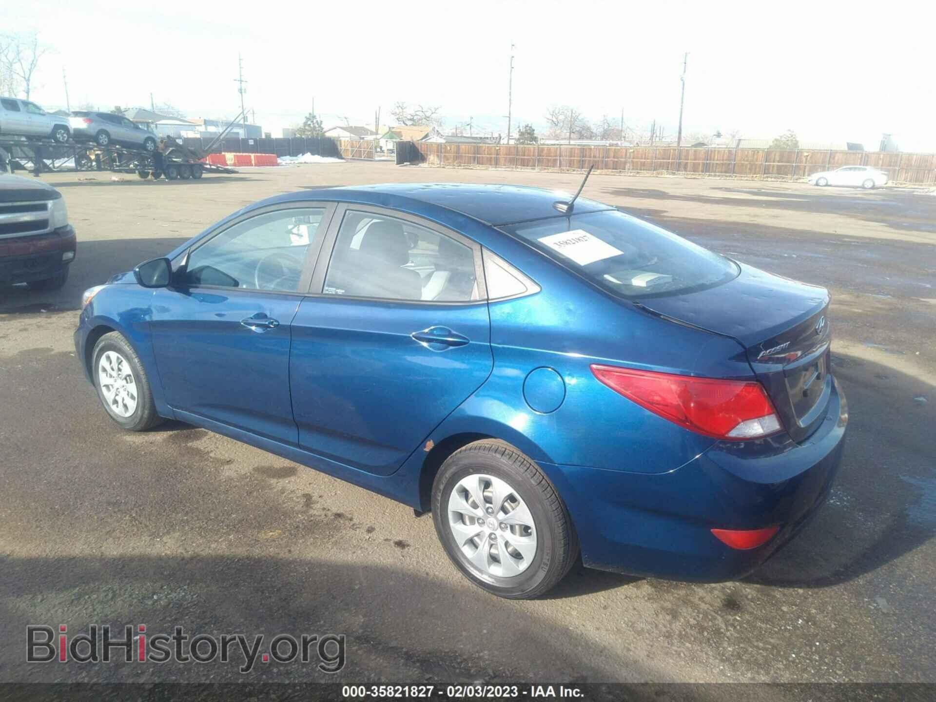 2017 HYUNDAI ACCENT - VIN: KMHCT4AE6HU308599 - Фото 3