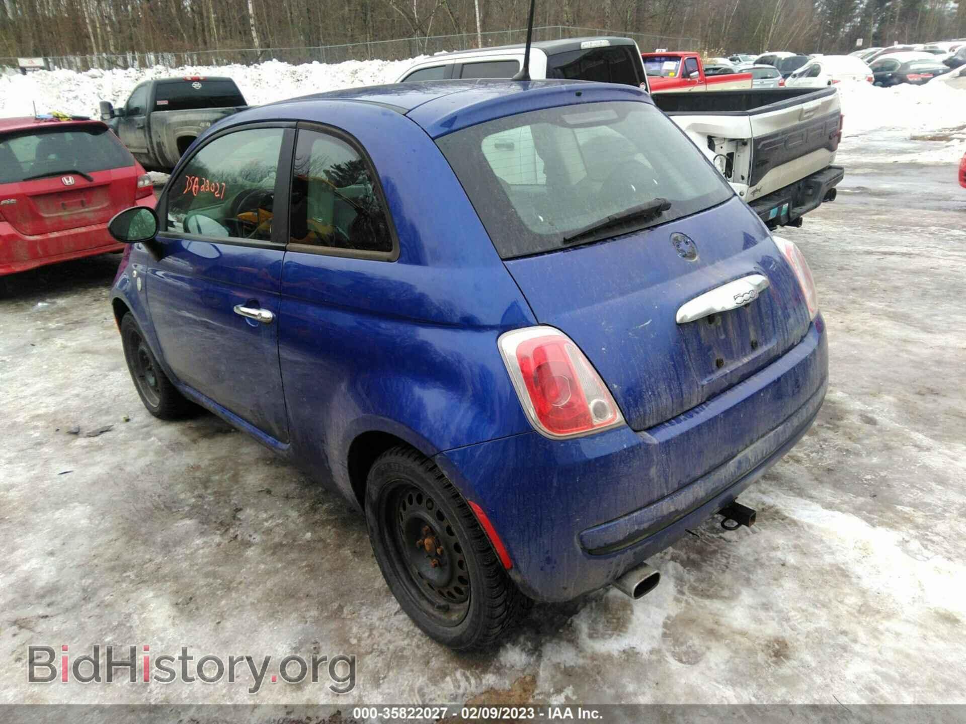 2012 FIAT 500 - VIN: 3C3CFFAR1CT130540 - Фото 3