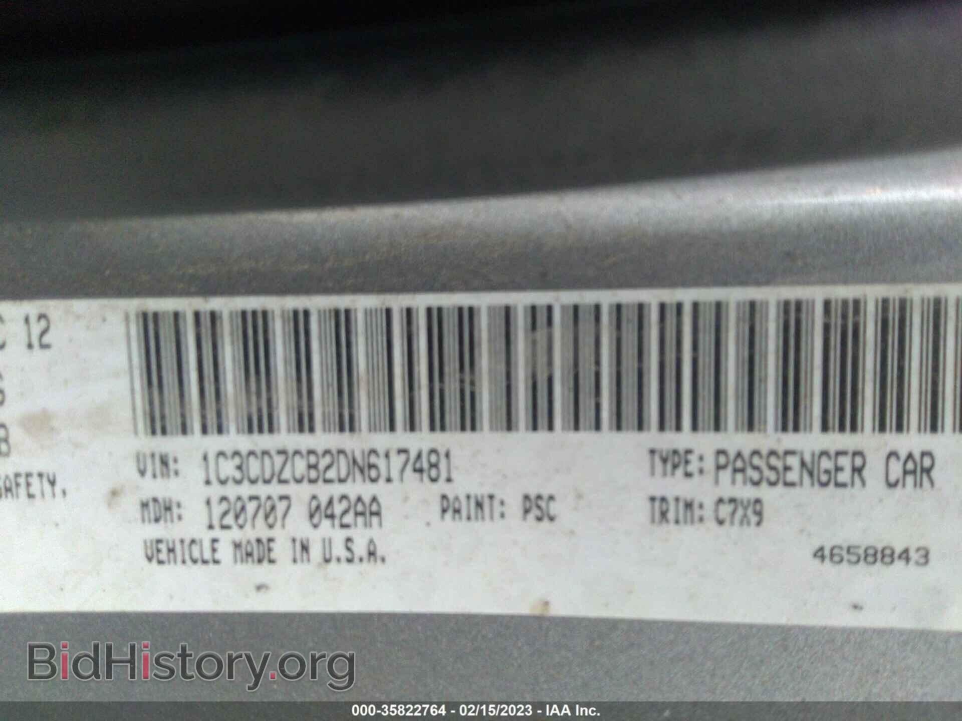 2013 DODGE AVENGER - VIN: 1C3CDZCB2DN617481 - Photo 9