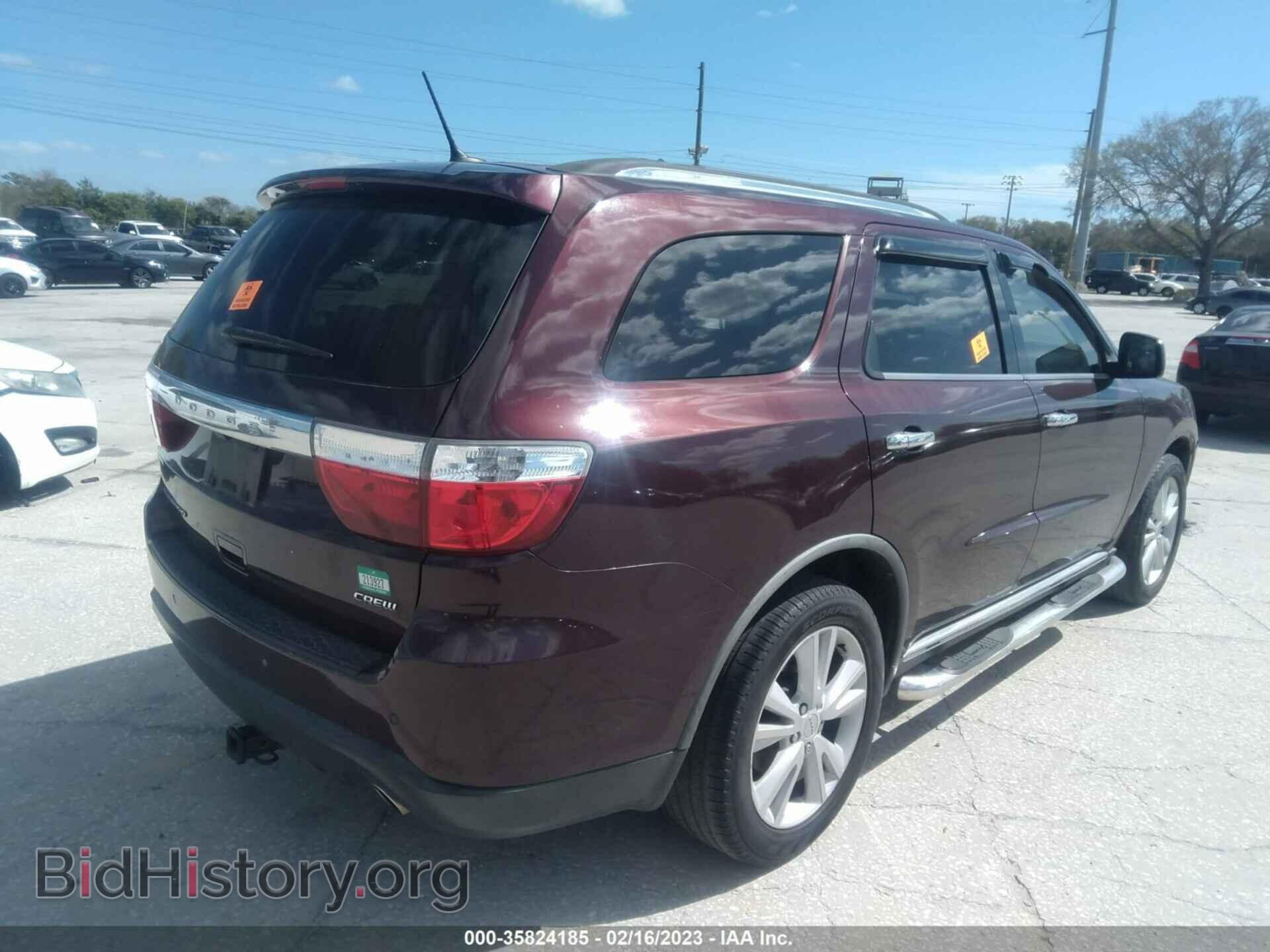 2012 DODGE DURANGO - VIN: 1C4RDHDG0CC144362 - Фото 4