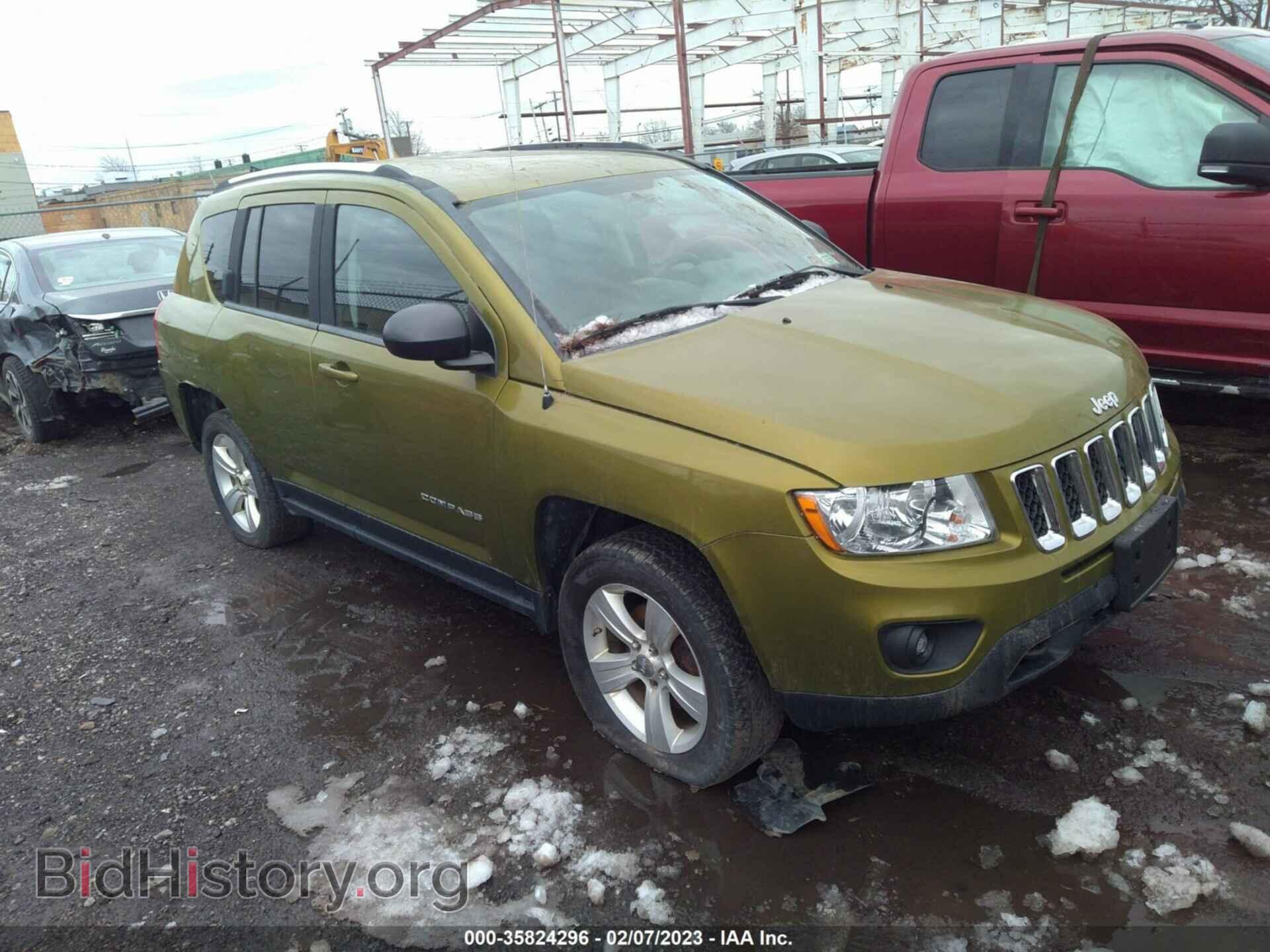 Фотография 1C4NJDBB6CD554844 - JEEP COMPASS 2012