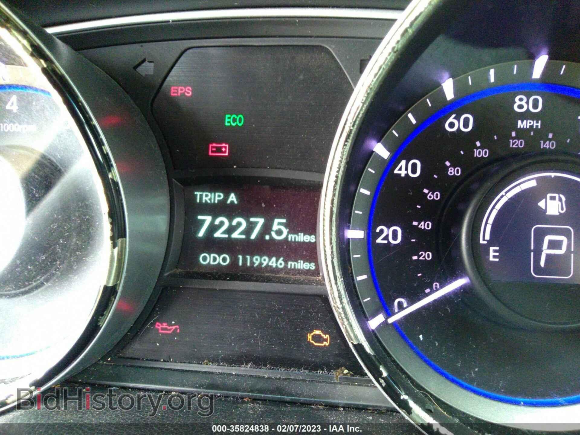 2013 HYUNDAI SONATA - VIN: 5NPEB4AC2DH646858 - Фото 7