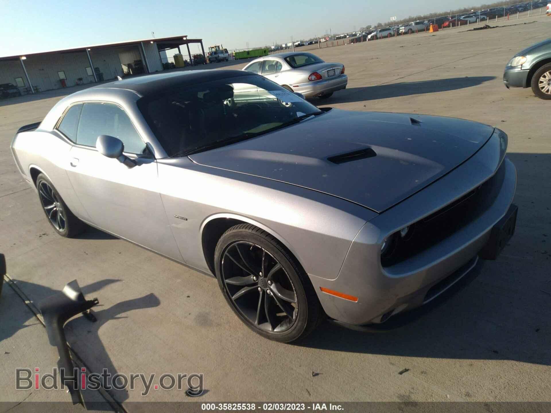 Фотография 2C3CDZBT5GH218359 - DODGE CHALLENGER 2016