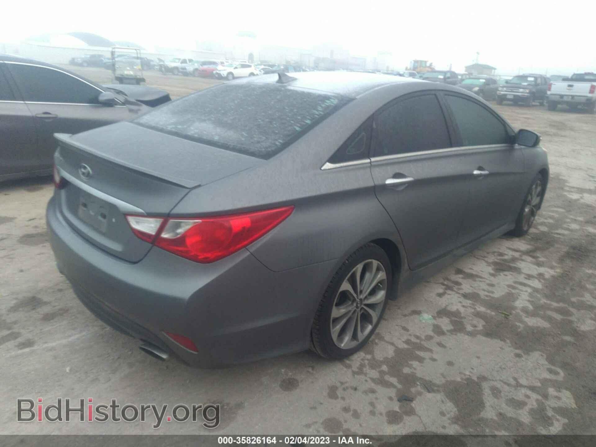 2014 HYUNDAI SONATA - VIN: 5NPEC4AC4EH881339 - Фото 4